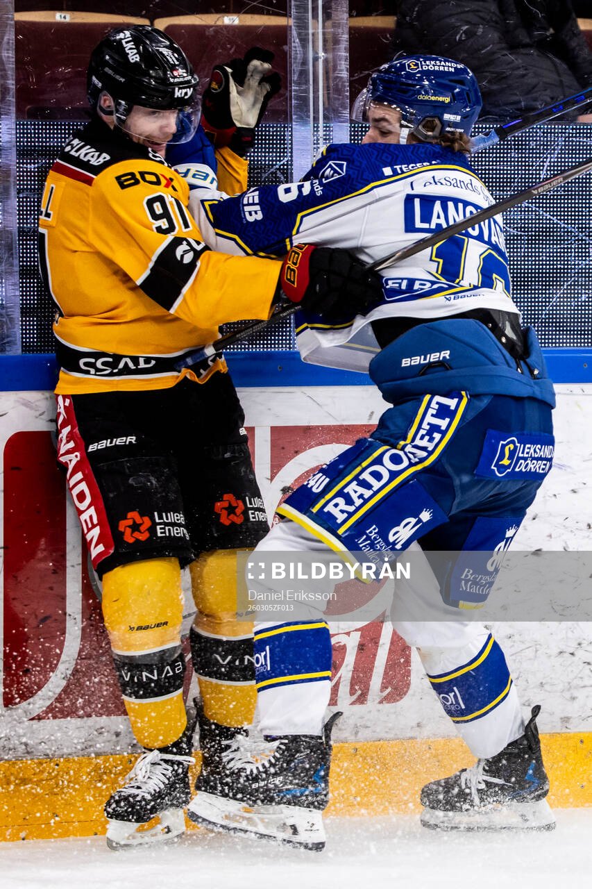 Luleås Brian O'Neill och Leksands Rocky Langvardt