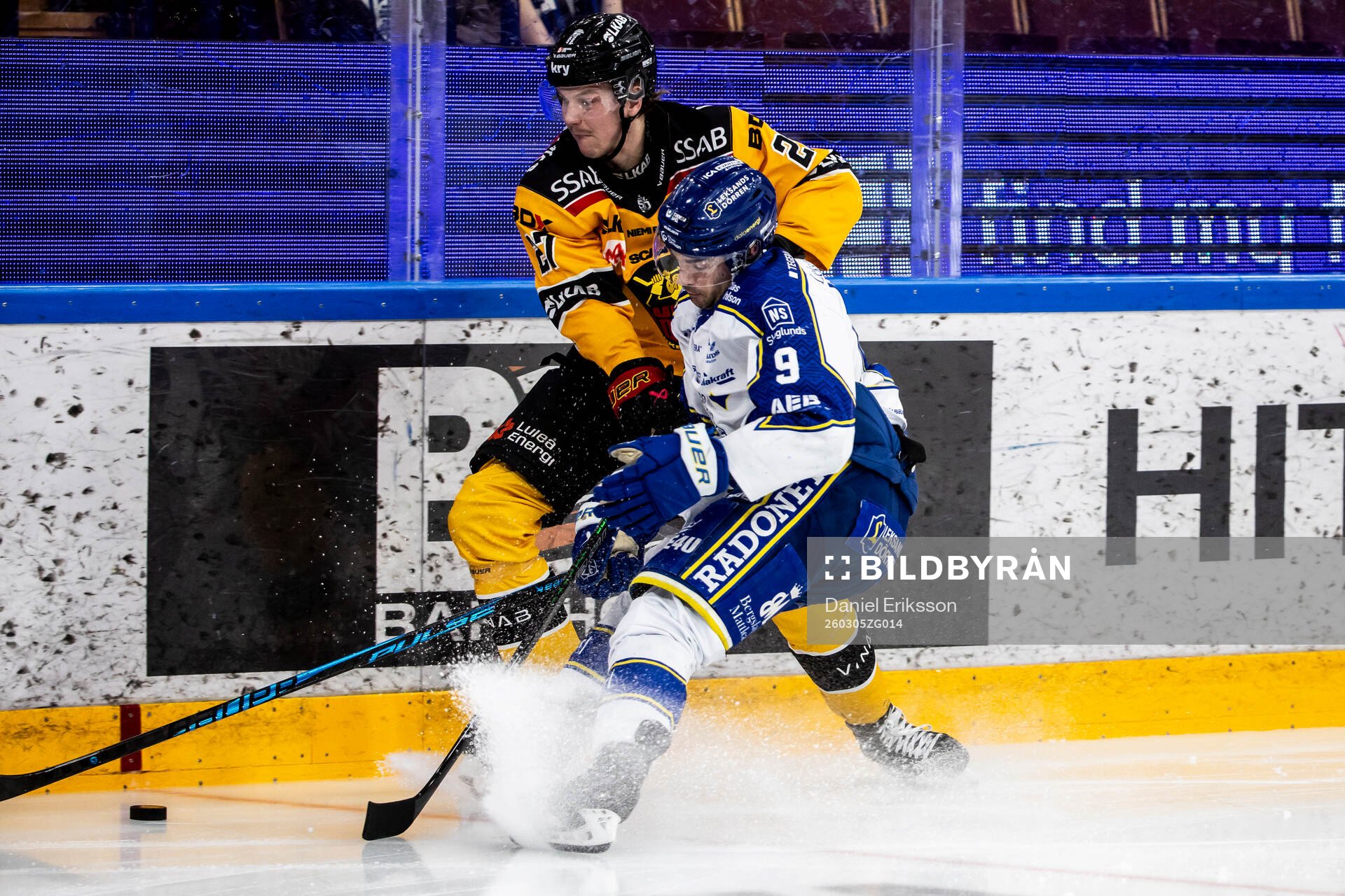 Luleås Oskari Laaksonen och Leksands Gabriel Fortier