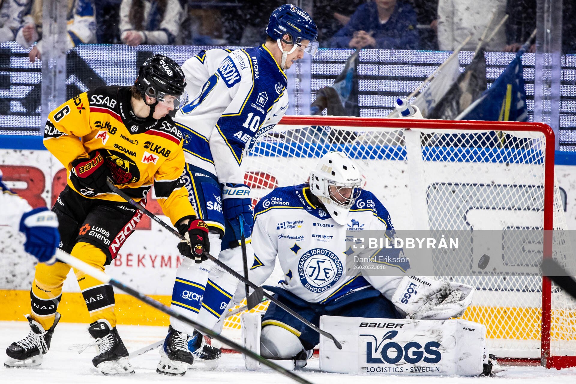Luleås Isac Hedqvist och Leksands Anton Johansson och