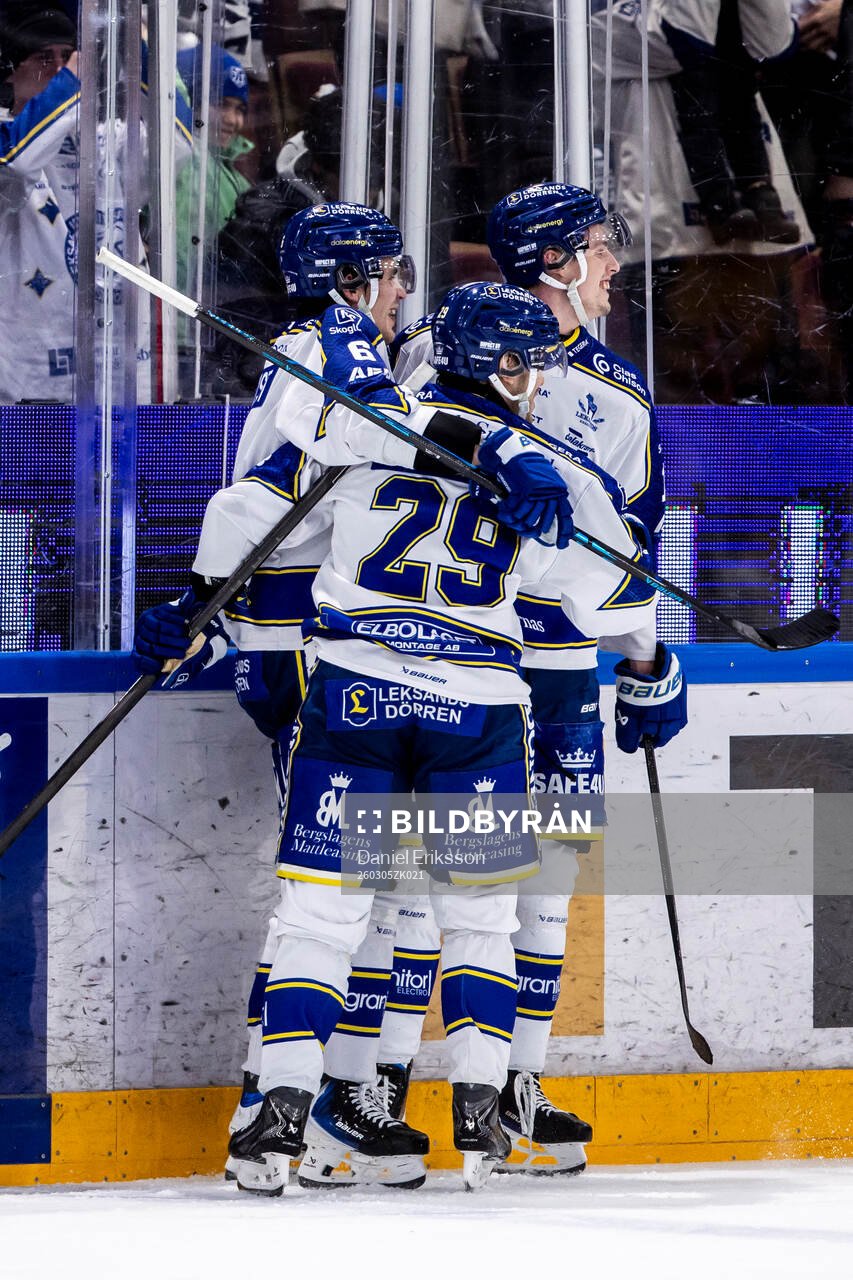 Leksands Anton Johansson jubel