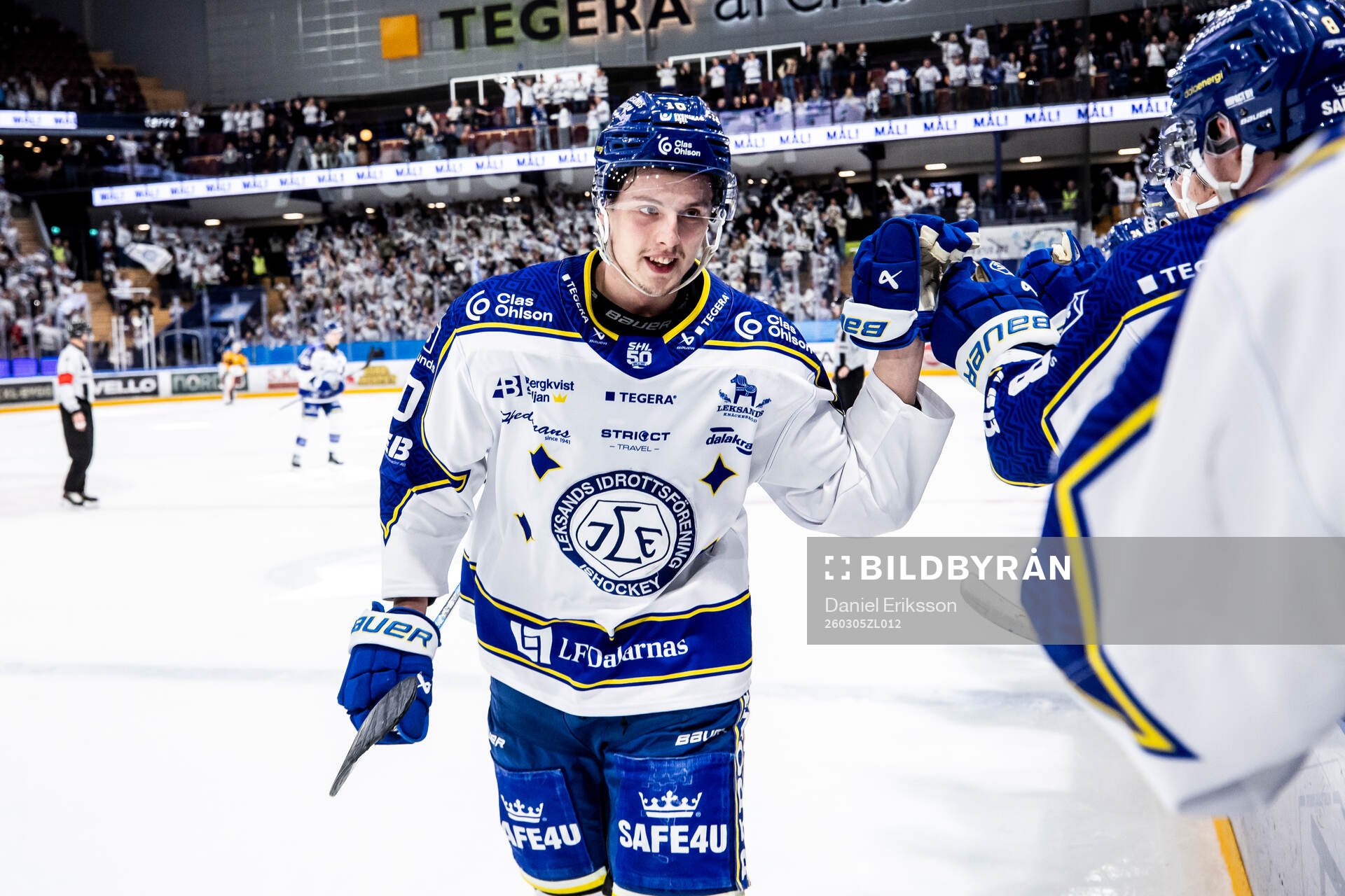 Leksands Anton Johansson jubel