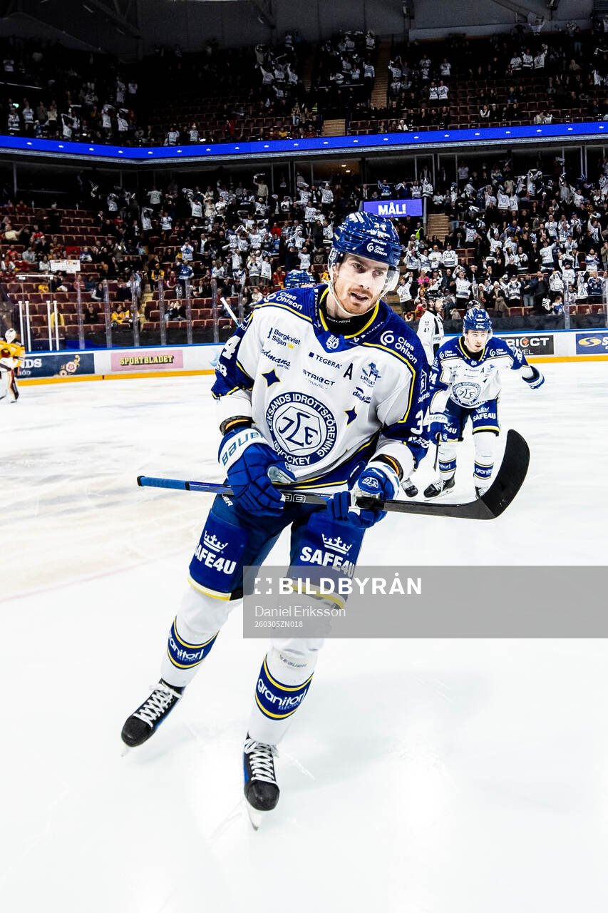 Leksands Peter Cehlarik jublar