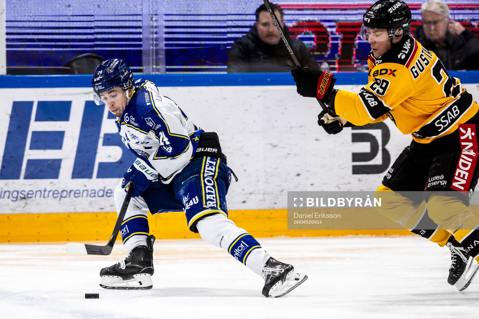 Leksands Arvid Eljas och Luleås Erik Gustafsson