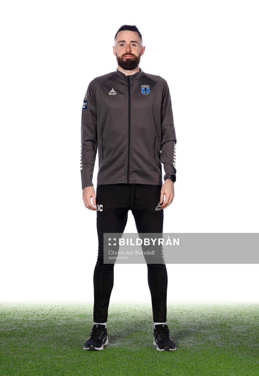 Sirius fystränare Diarmuid Clancy