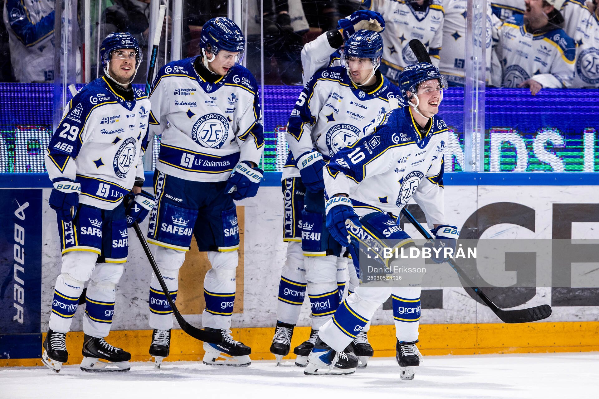 Leksands Anton Johansson jubel