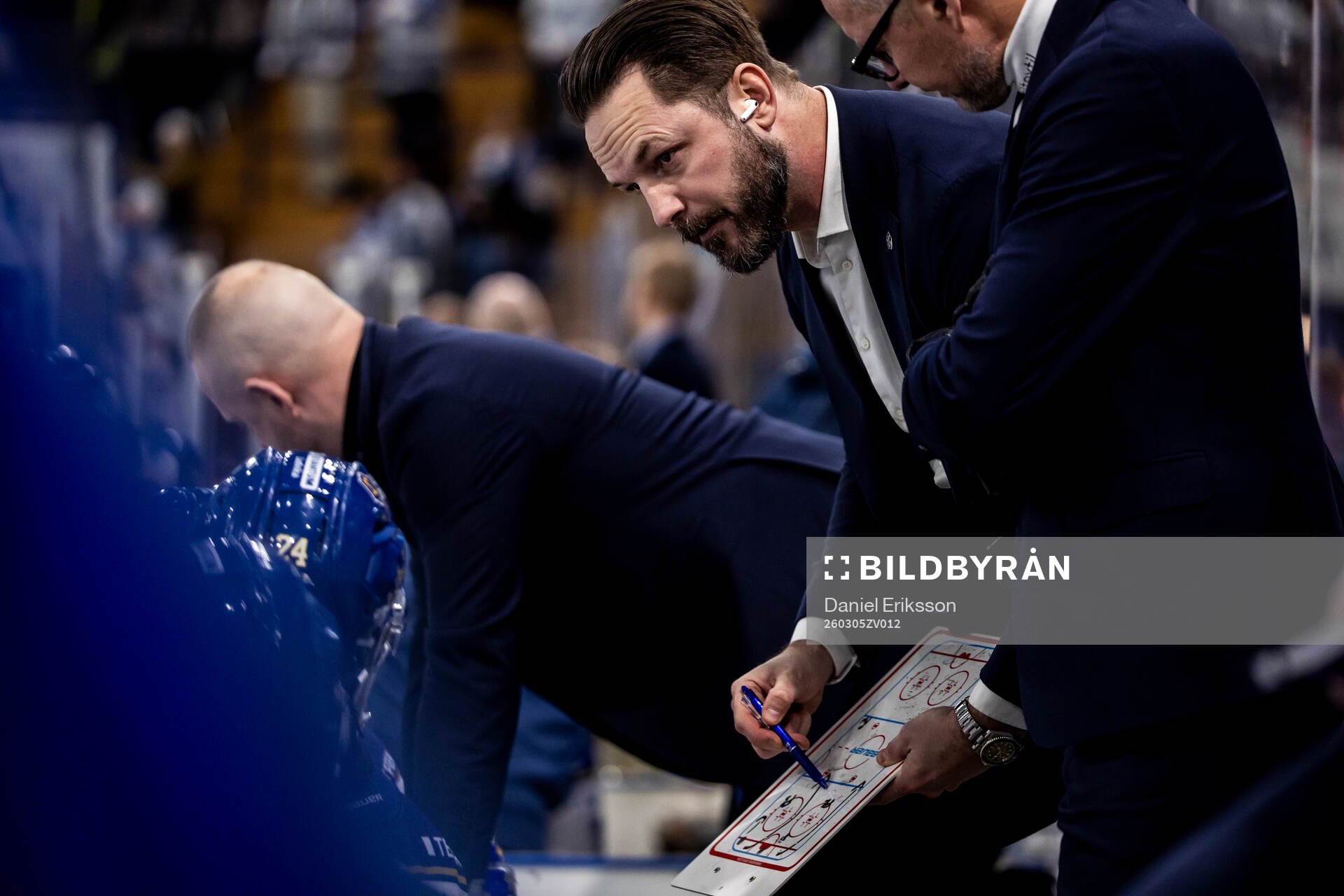 Leksands assisterande tränare Niklas Persson