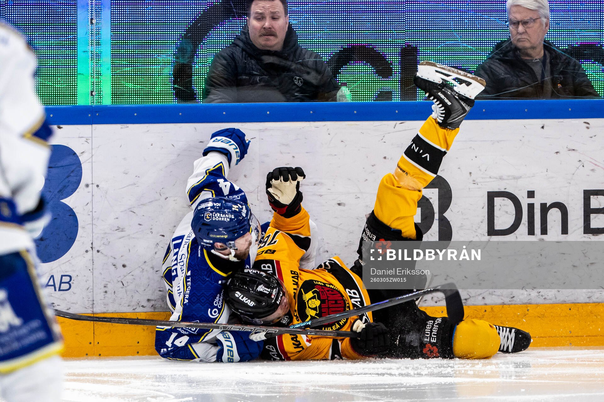 Leksands Oskar Lang och Luleås Anton Levtchi