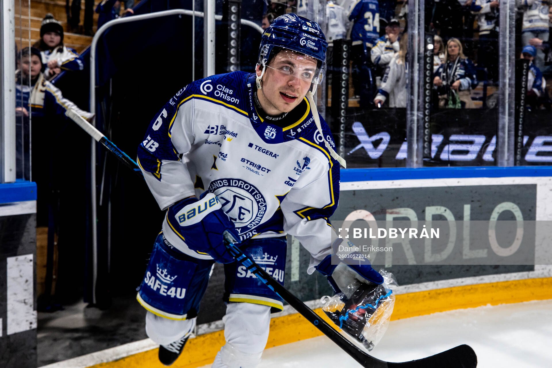 Leksands Alexander Lundqvist utsedd till matchens krigare