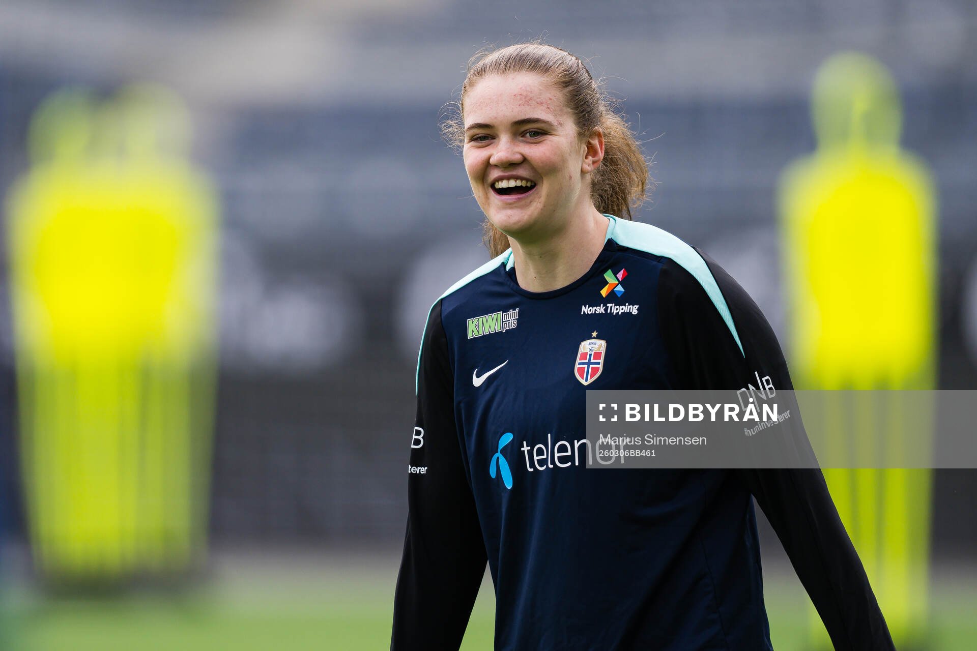 Signe Gaupset of the Norwegian women’s national football