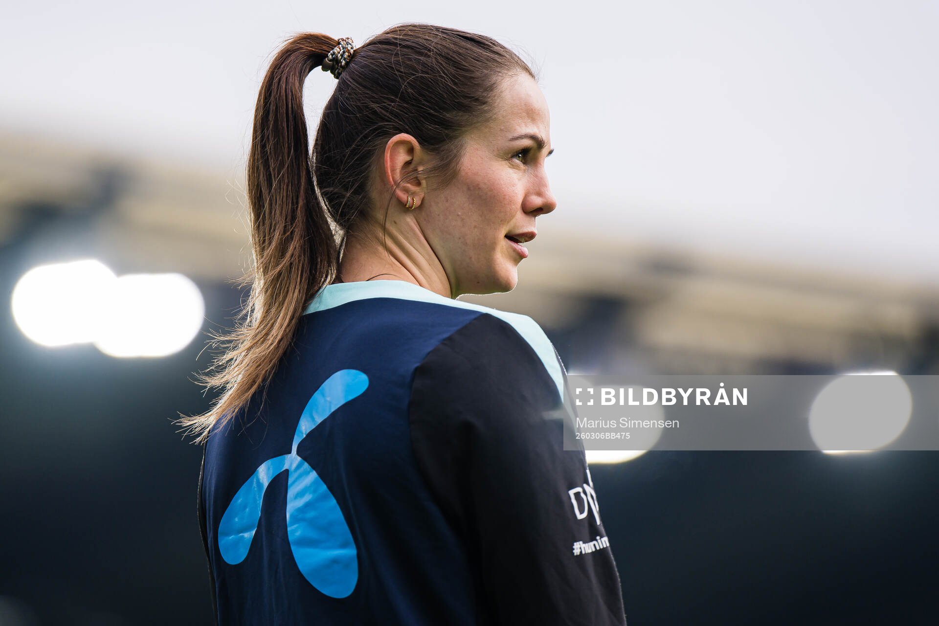 Tuva Hansen of the Norwegian women’s national football