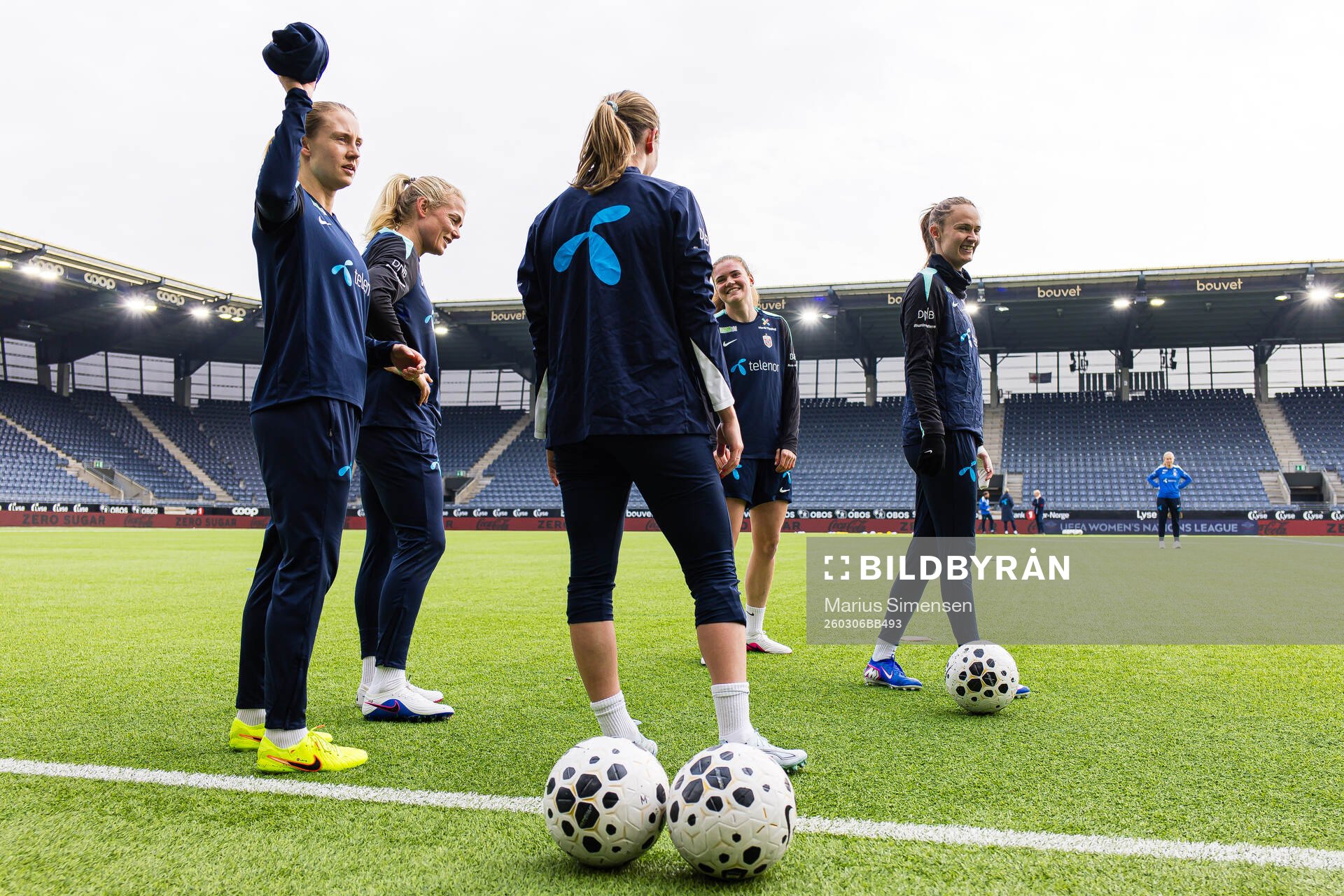 Lisa Naalsund, Guro Bergsvand, Signe Gaupset and Caroline