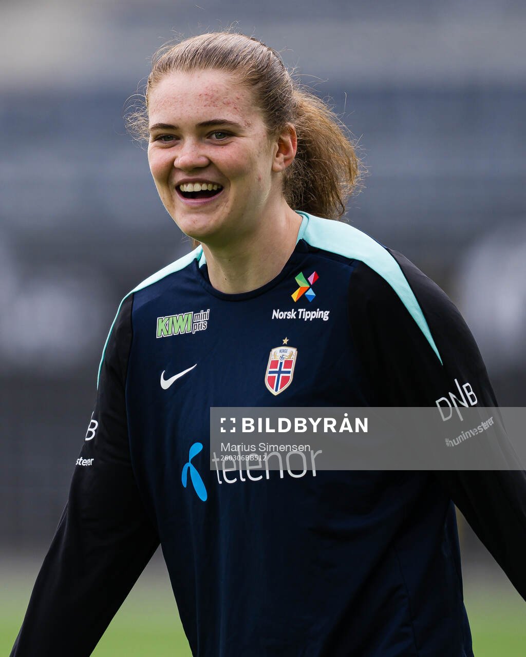 Signe Gaupset of the Norwegian women’s national football