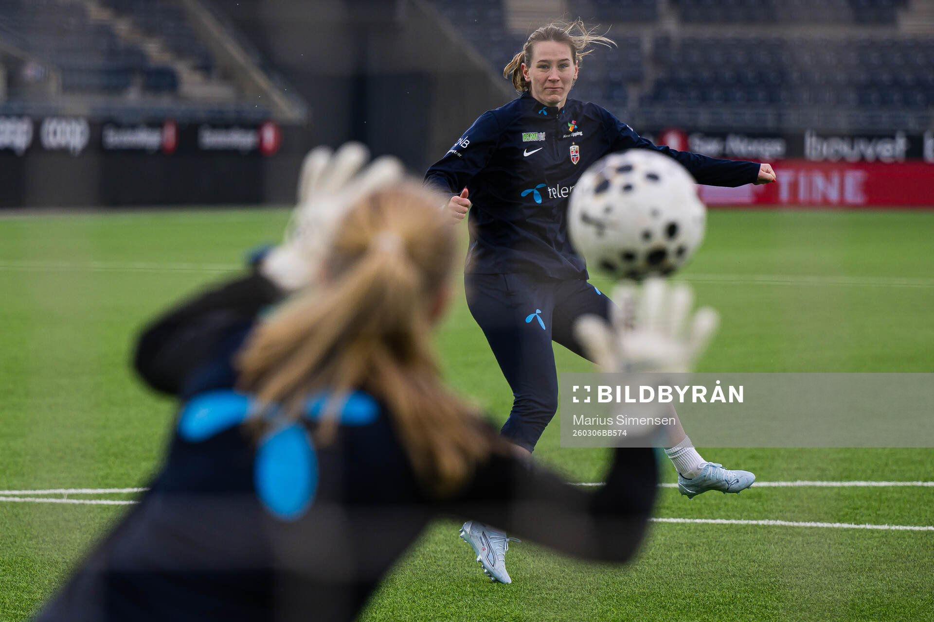 Elisabeth Terland of the Norwegian women’s national
