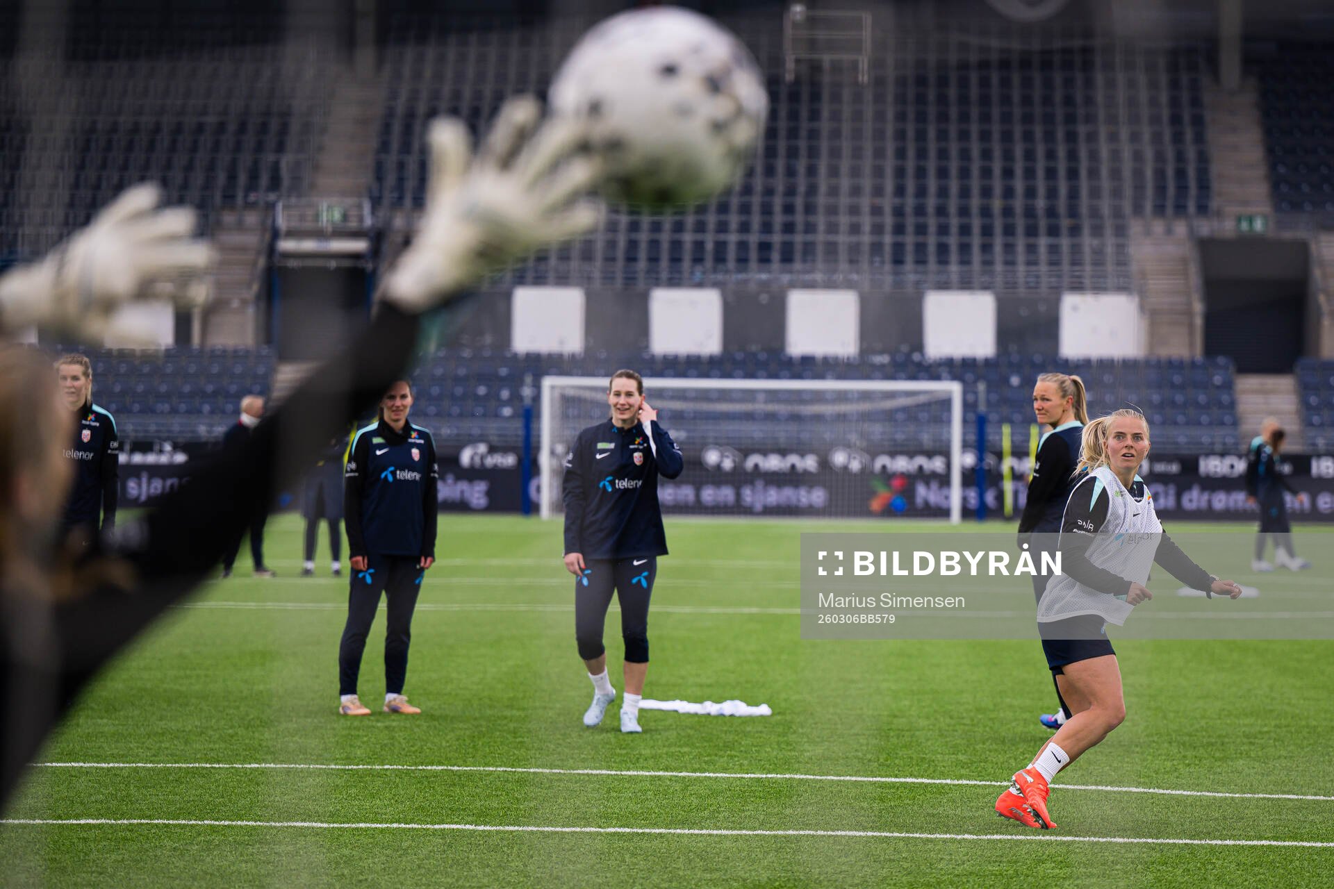 Emilie Woldvik of the Norwegian women’s national football