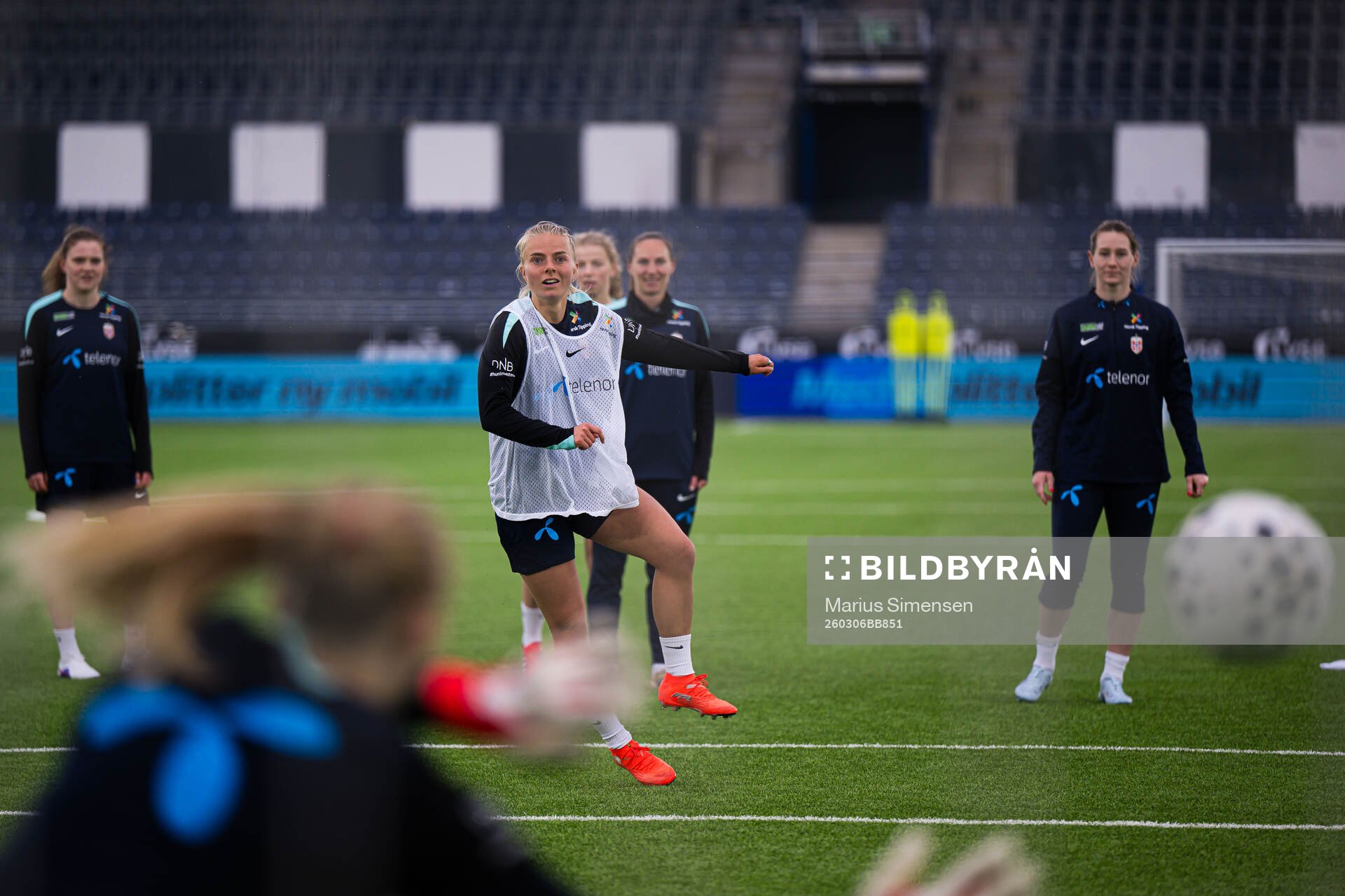 Emilie Woldvik of the Norwegian women’s national football