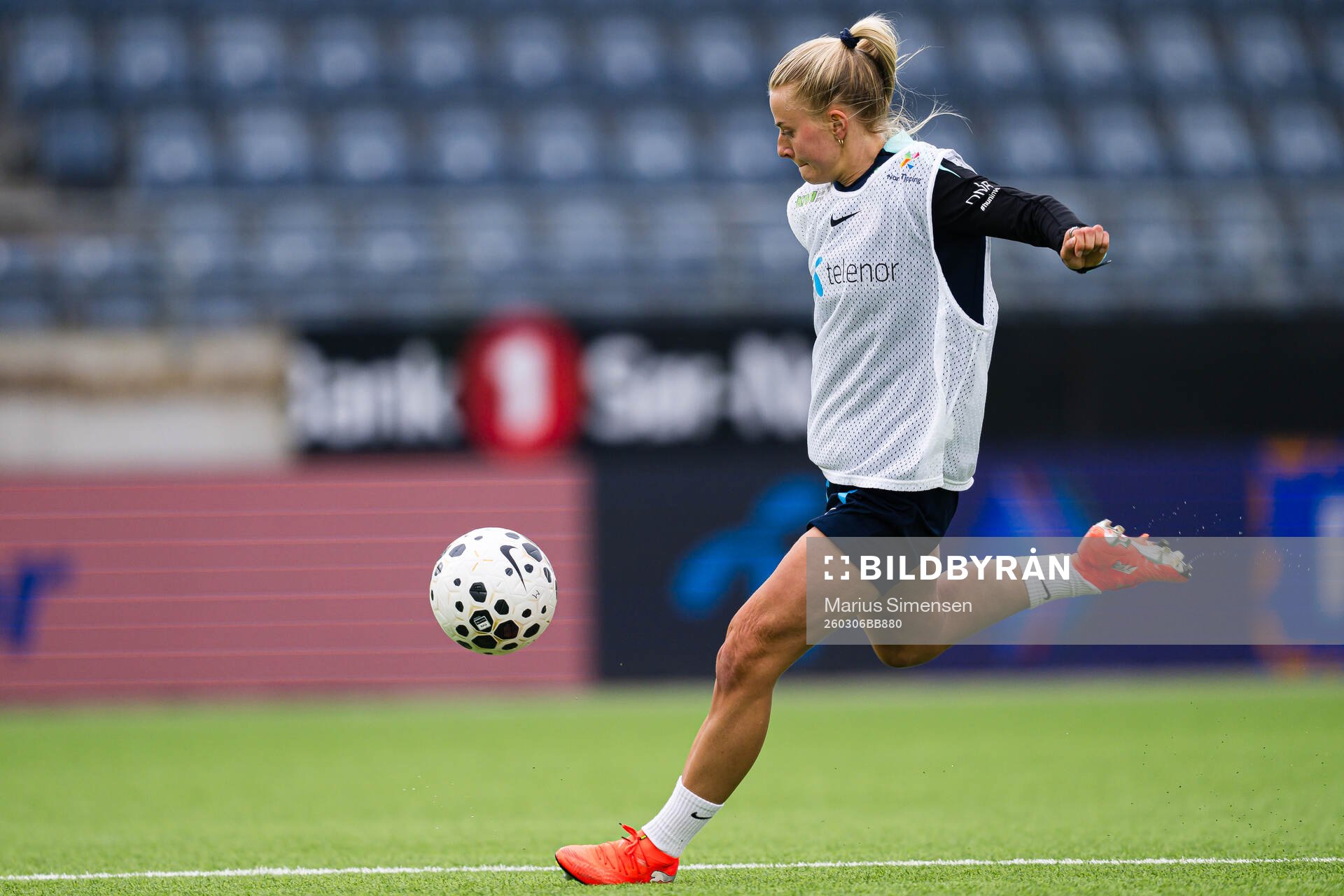 Emilie Woldvik of the Norwegian women’s national football