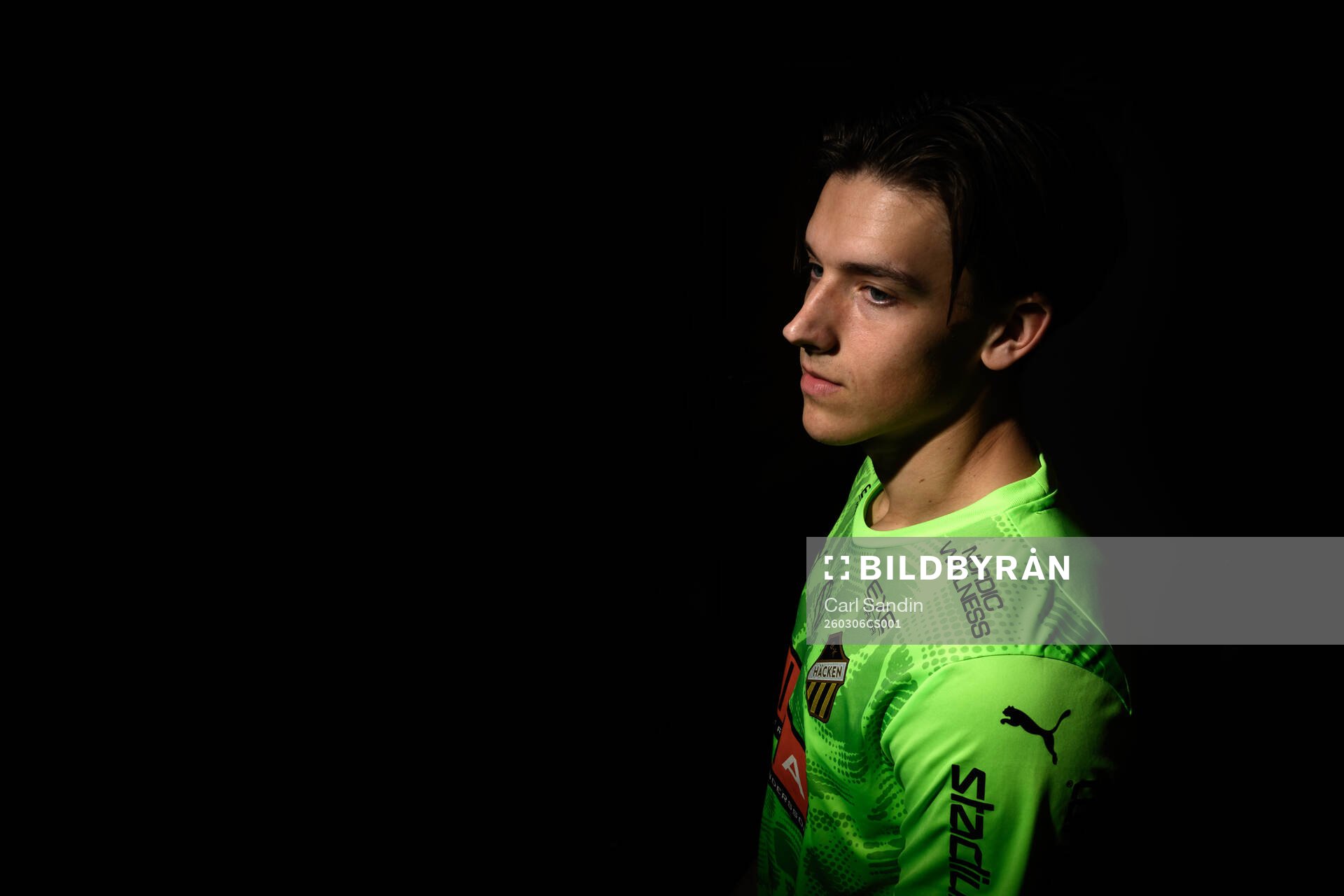 Häckens nyförvärv, målvakt David Andersson