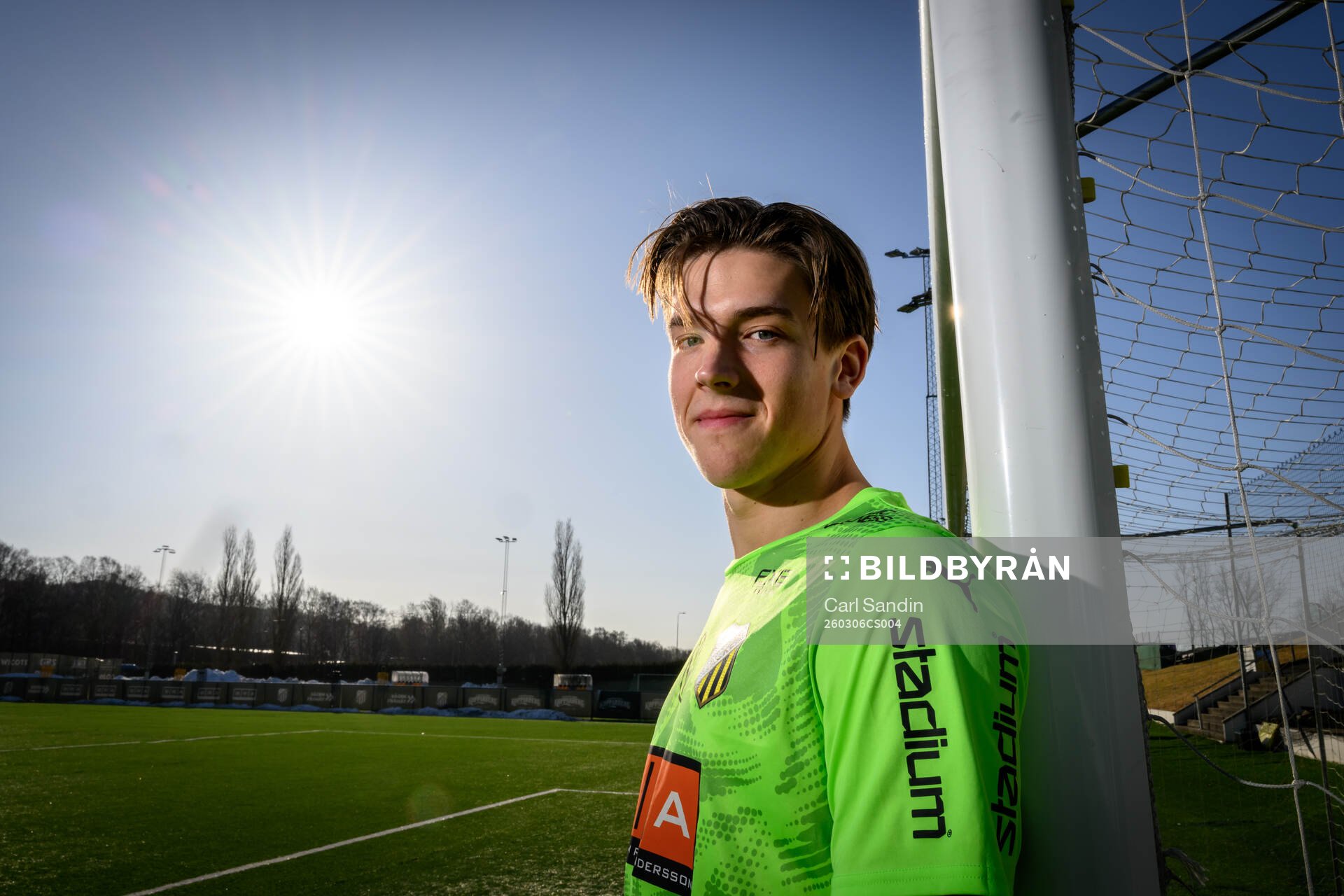Häckens nyförvärv, målvakt David Andersson