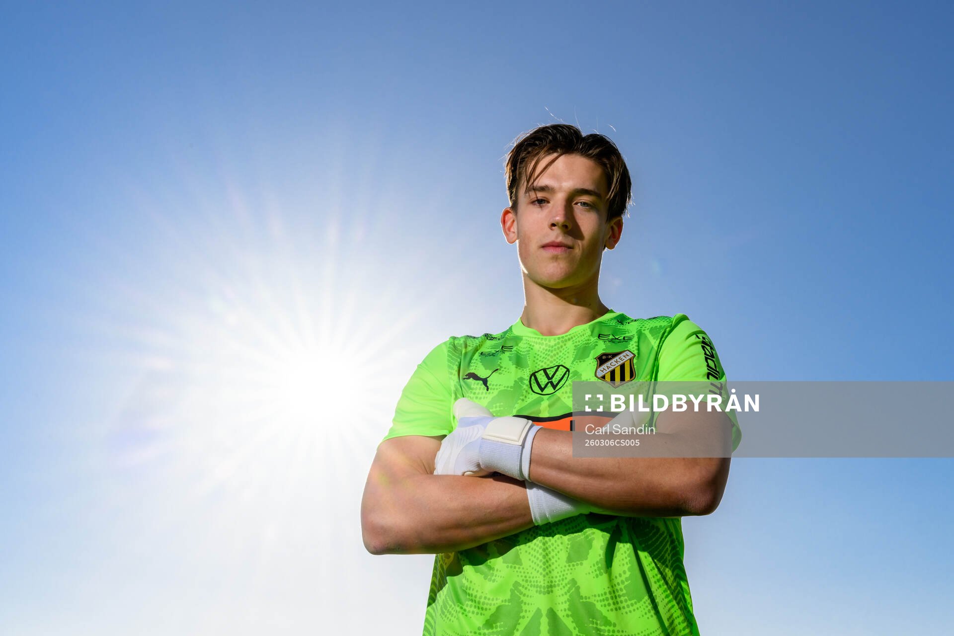 Häckens nyförvärv, målvakt David Andersson