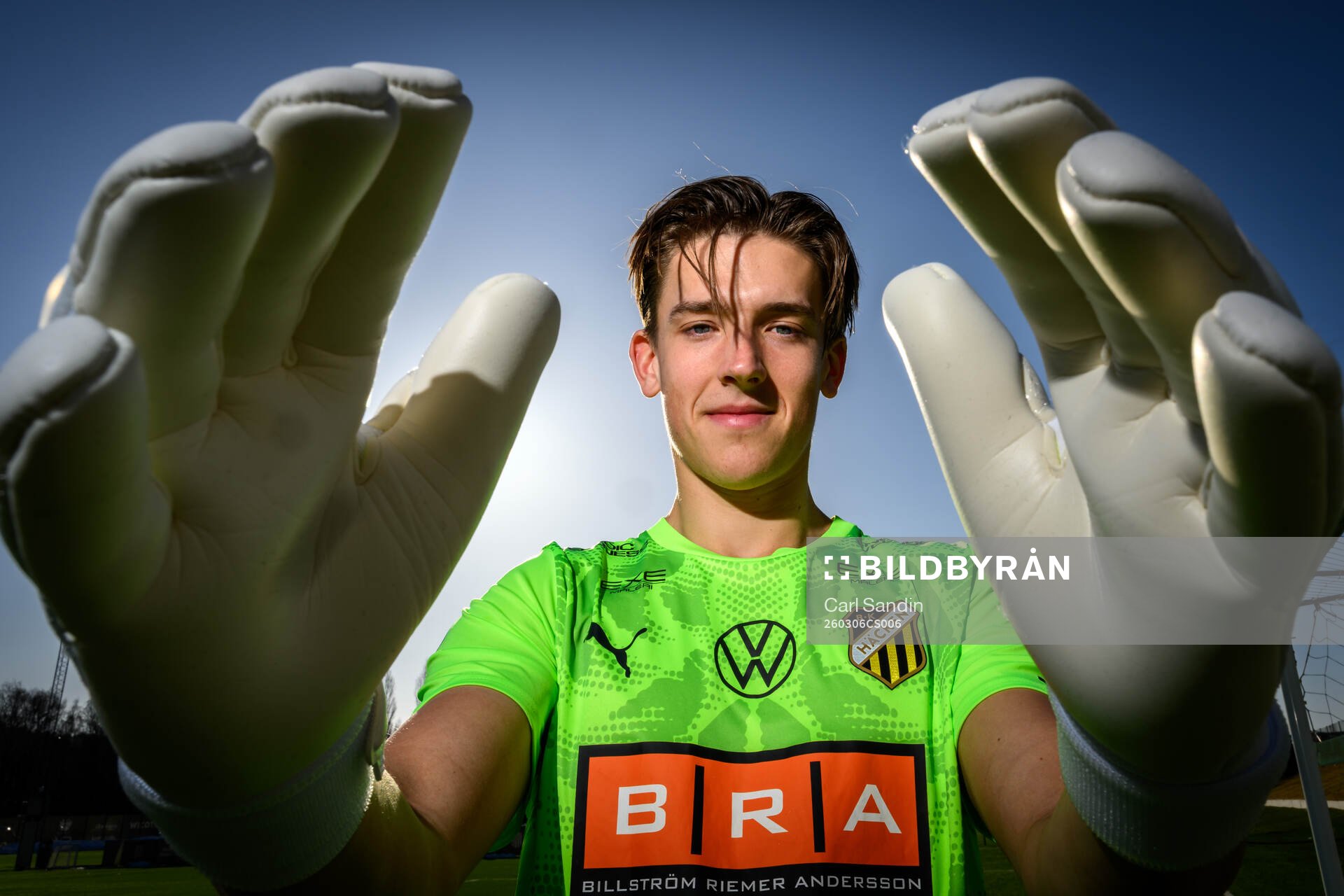 Häckens nyförvärv, målvakt David Andersson