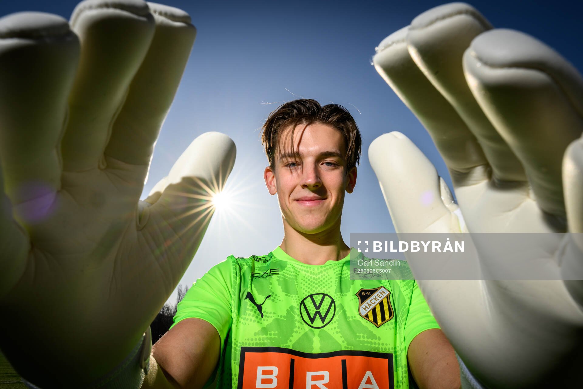 Häckens nyförvärv, målvakt David Andersson