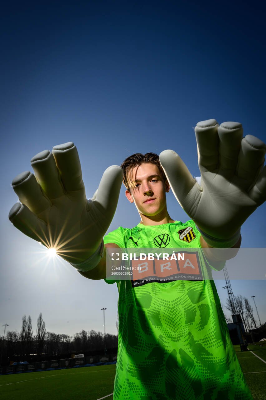 Häckens nyförvärv, målvakt David Andersson