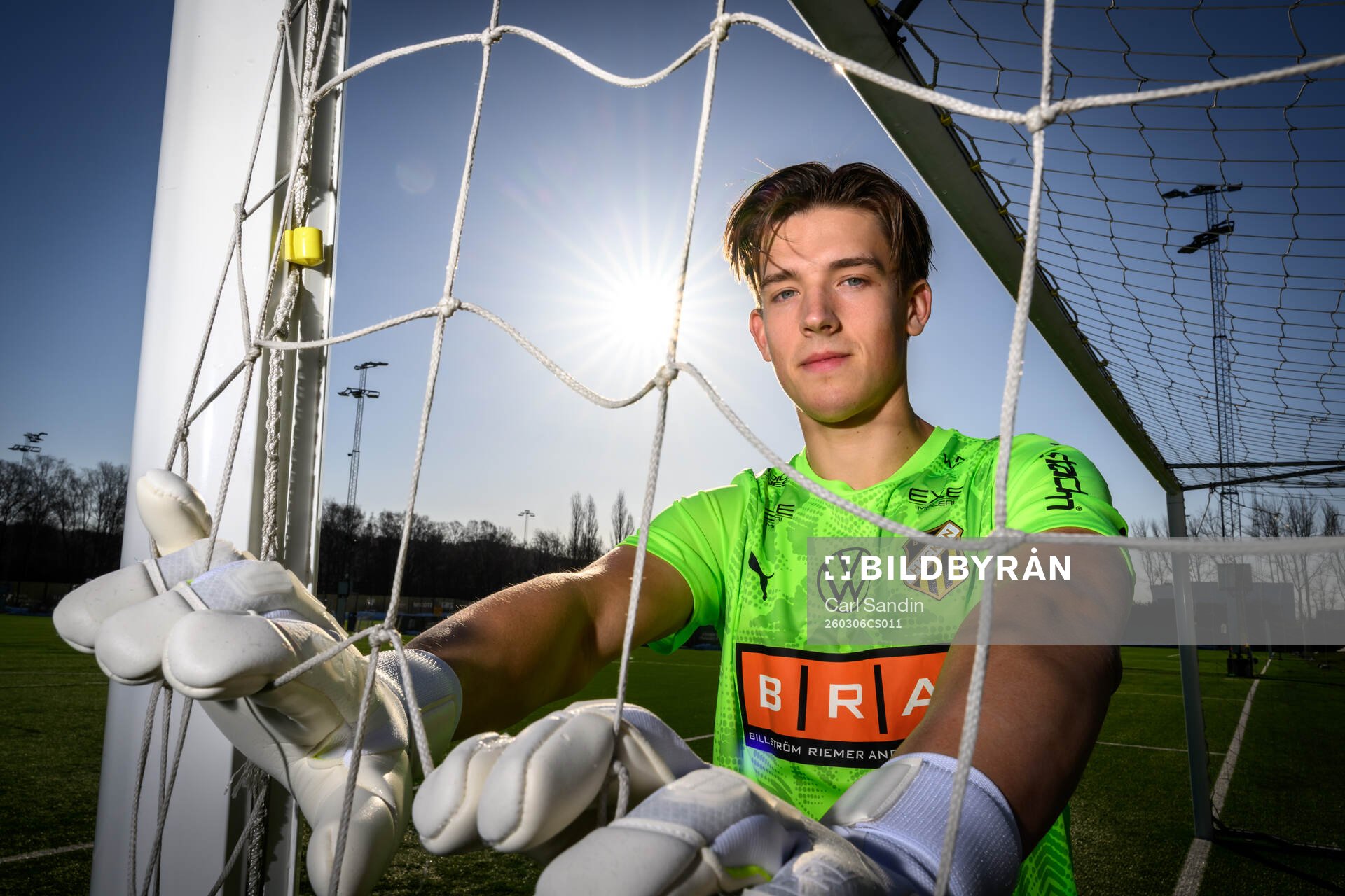 Häckens nyförvärv, målvakt David Andersson