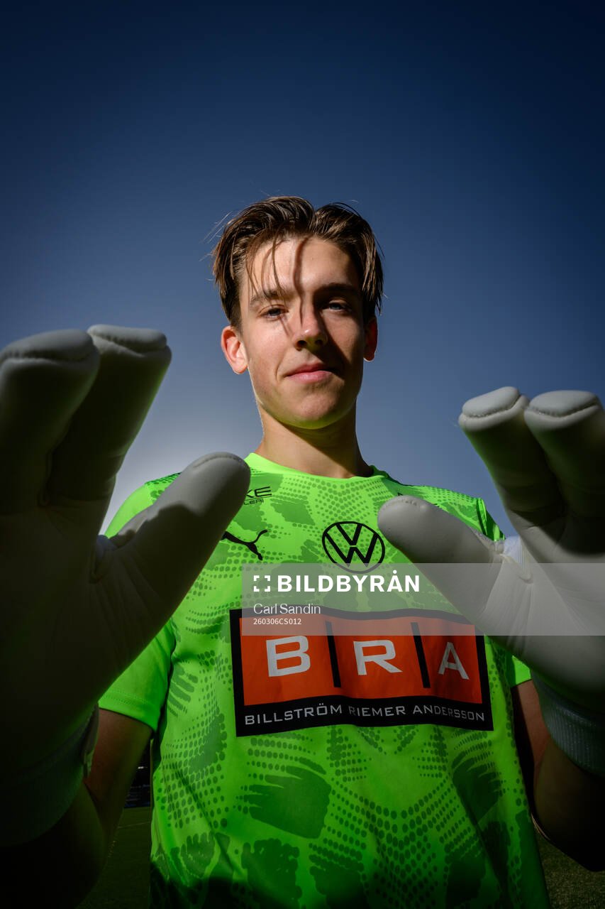 Häckens nyförvärv, målvakt David Andersson