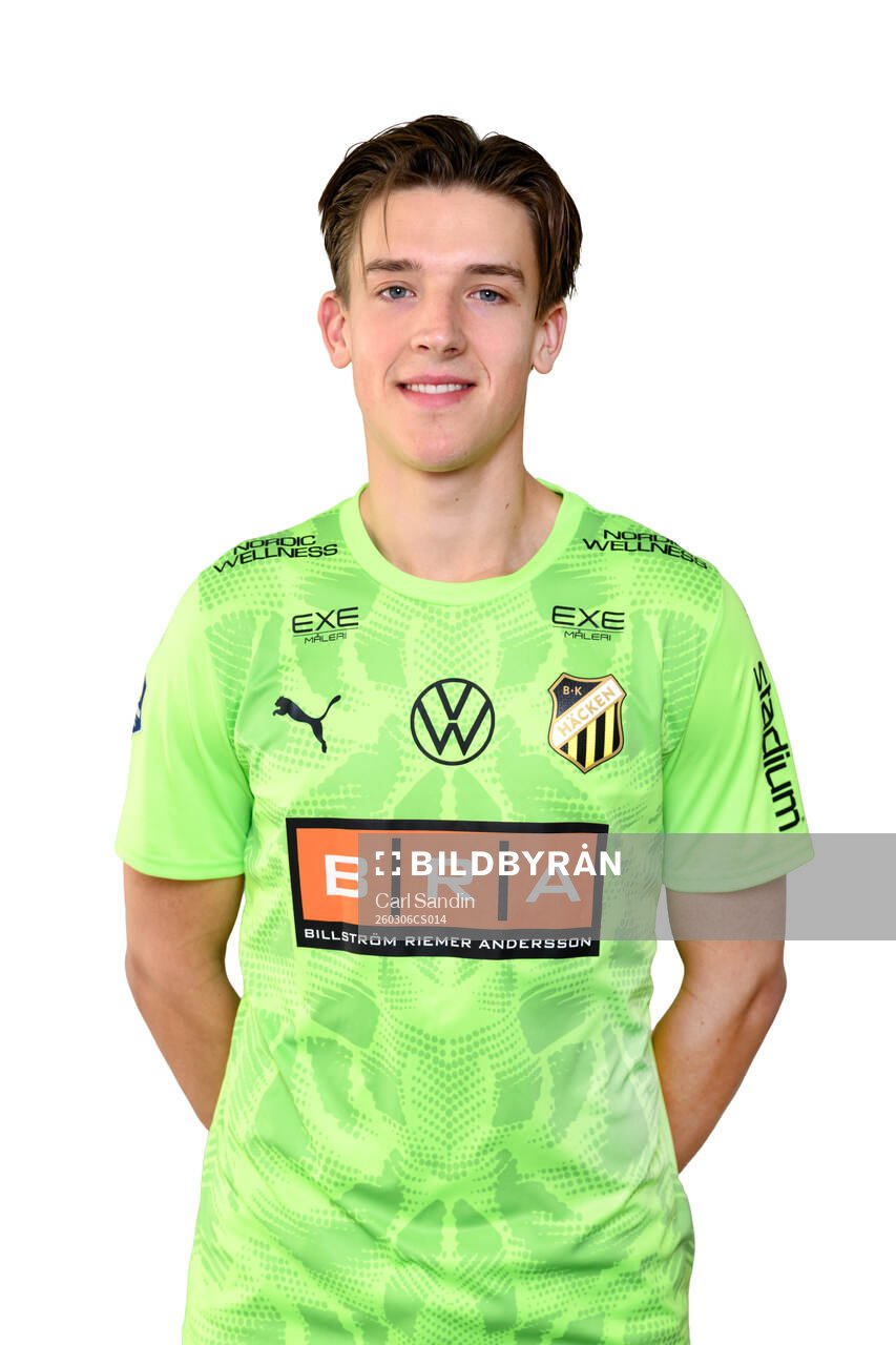 Häckens nyförvärv, målvakt David Andersson