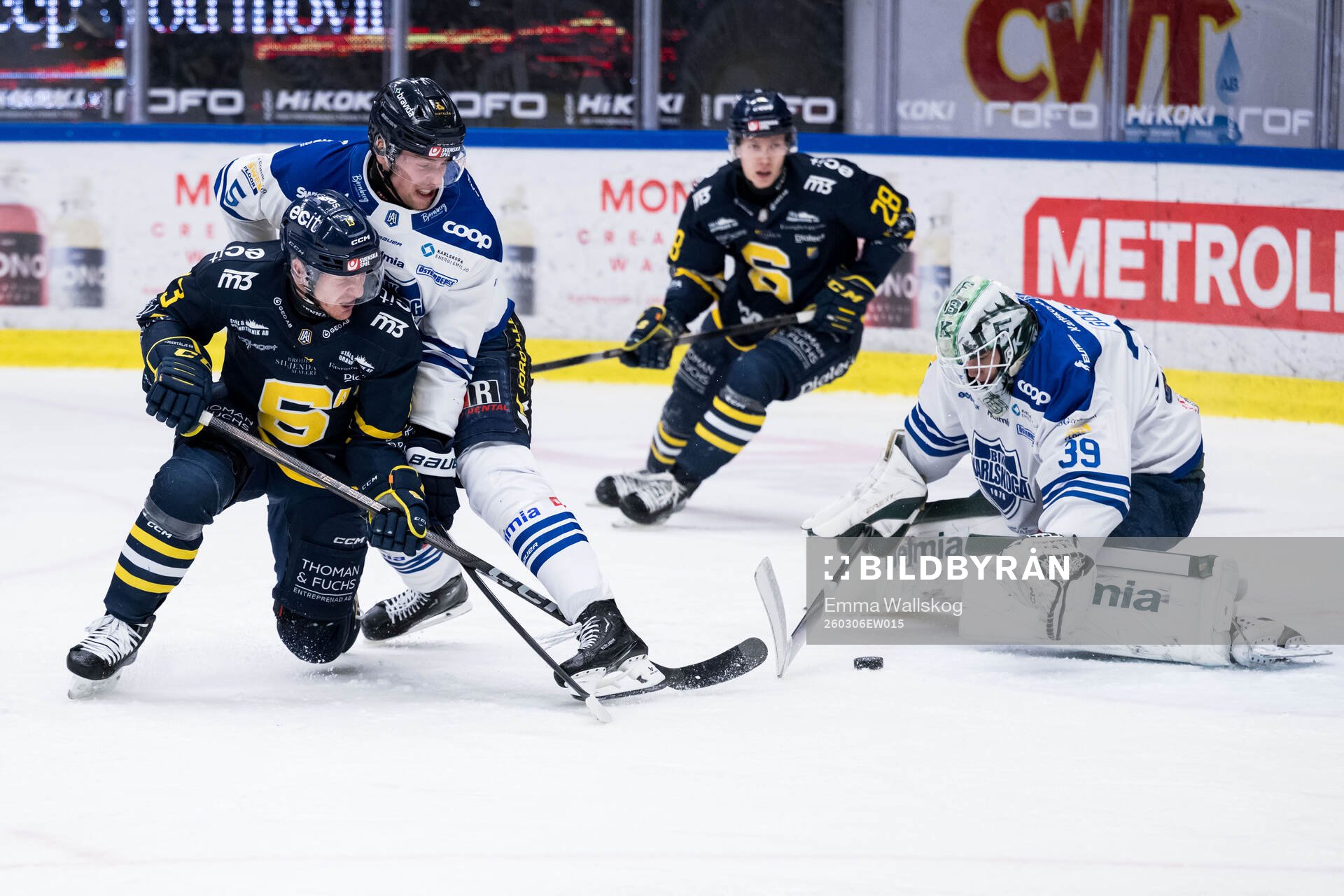 Södertäljes Henrik Eriksson och Karlskogas Jonatan