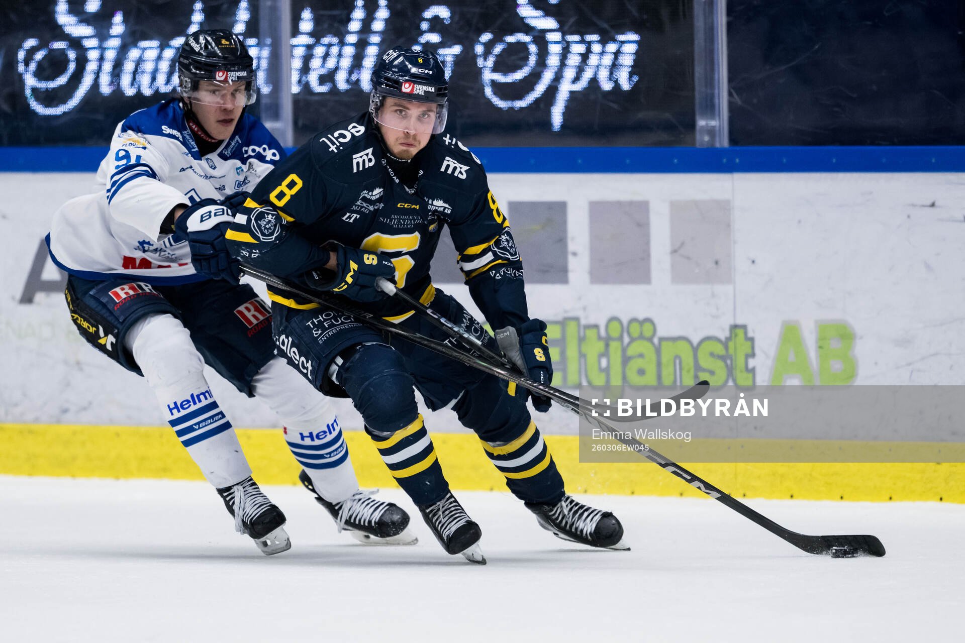 Karlskogas Tim Barkemo och Södertäljes William Wiå