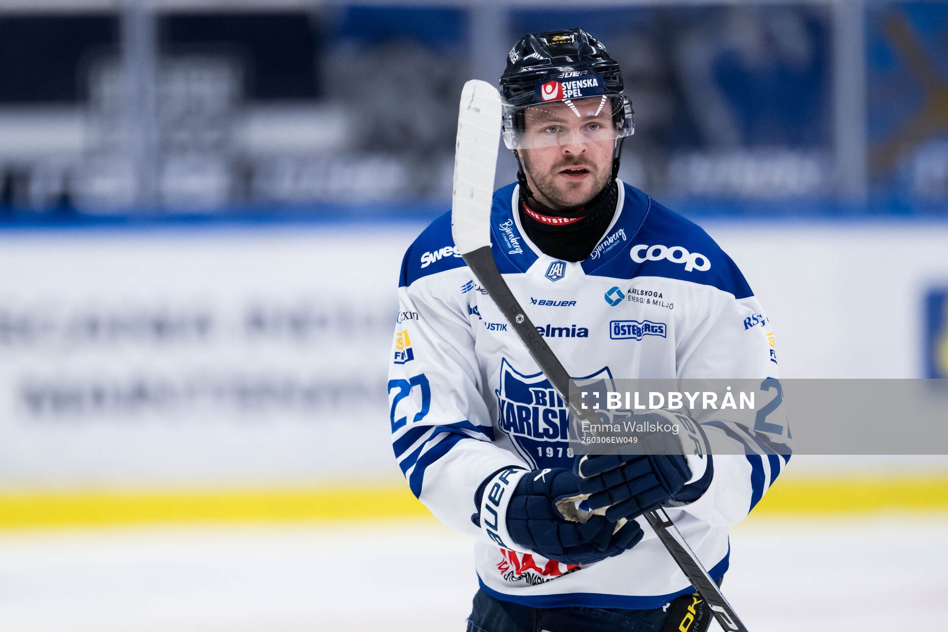 Karlskogas Tobias Sjökvist jublar