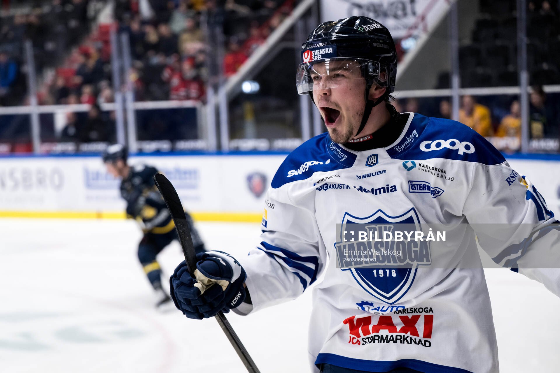Karlskogas Alexander Ljungkrantz jublar