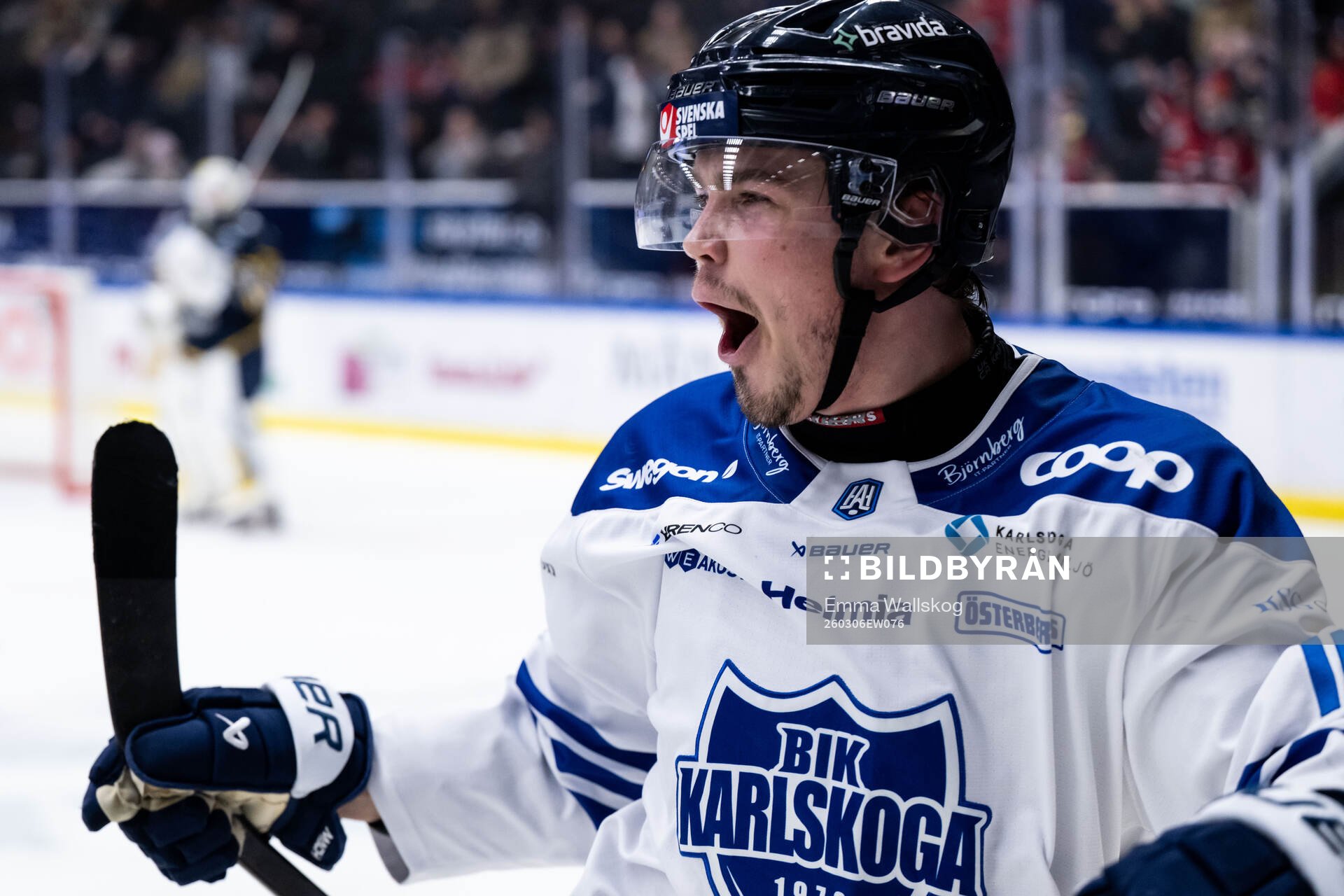 Karlskogas Alexander Ljungkrantz jublar