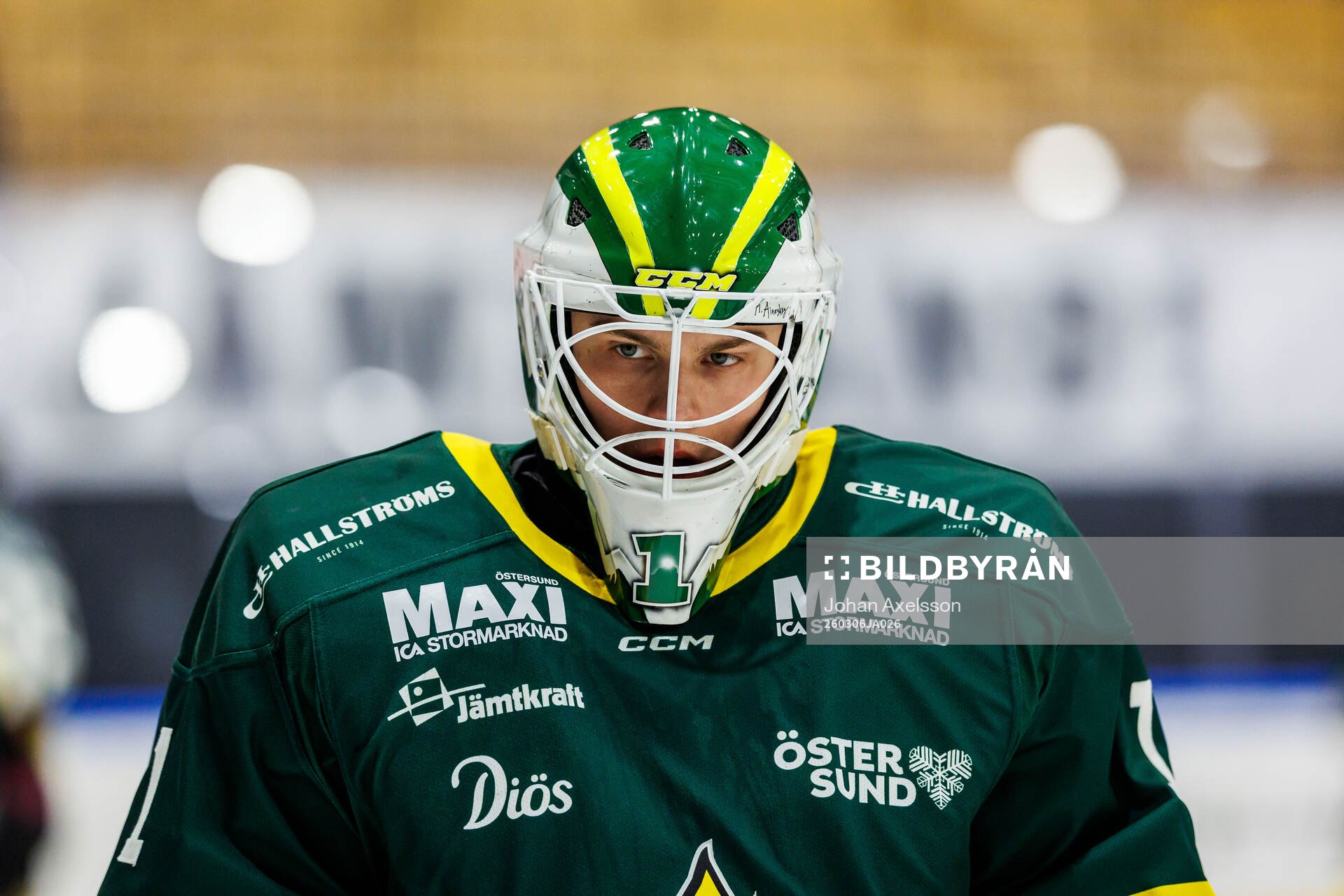 Östersunds målvakt Carl Lidö