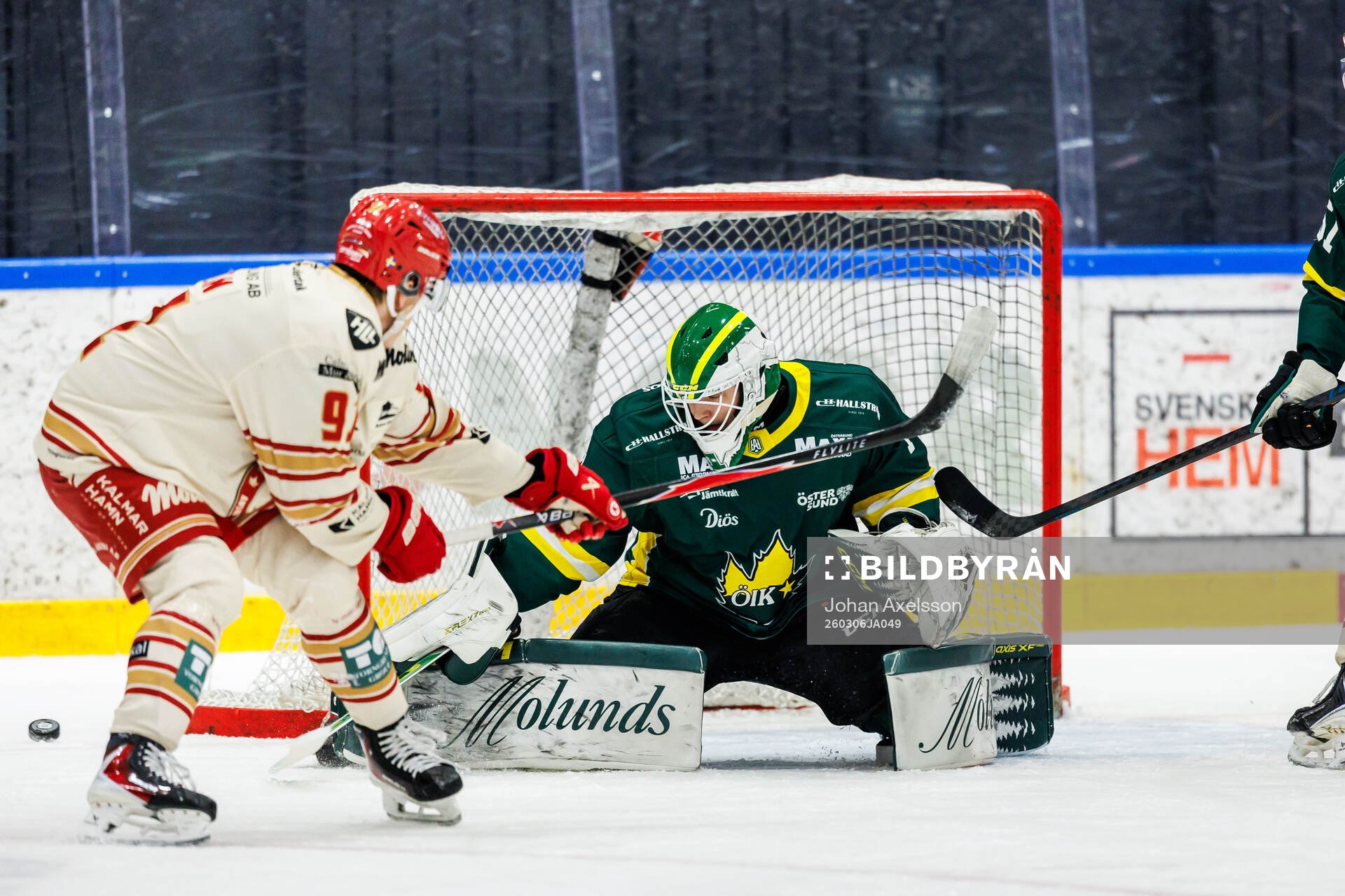 Östersunds målvakt Carl Lidö