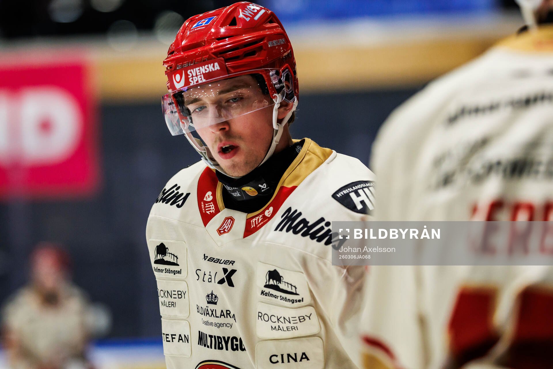 Kalmars Tobias Aronsson jublar