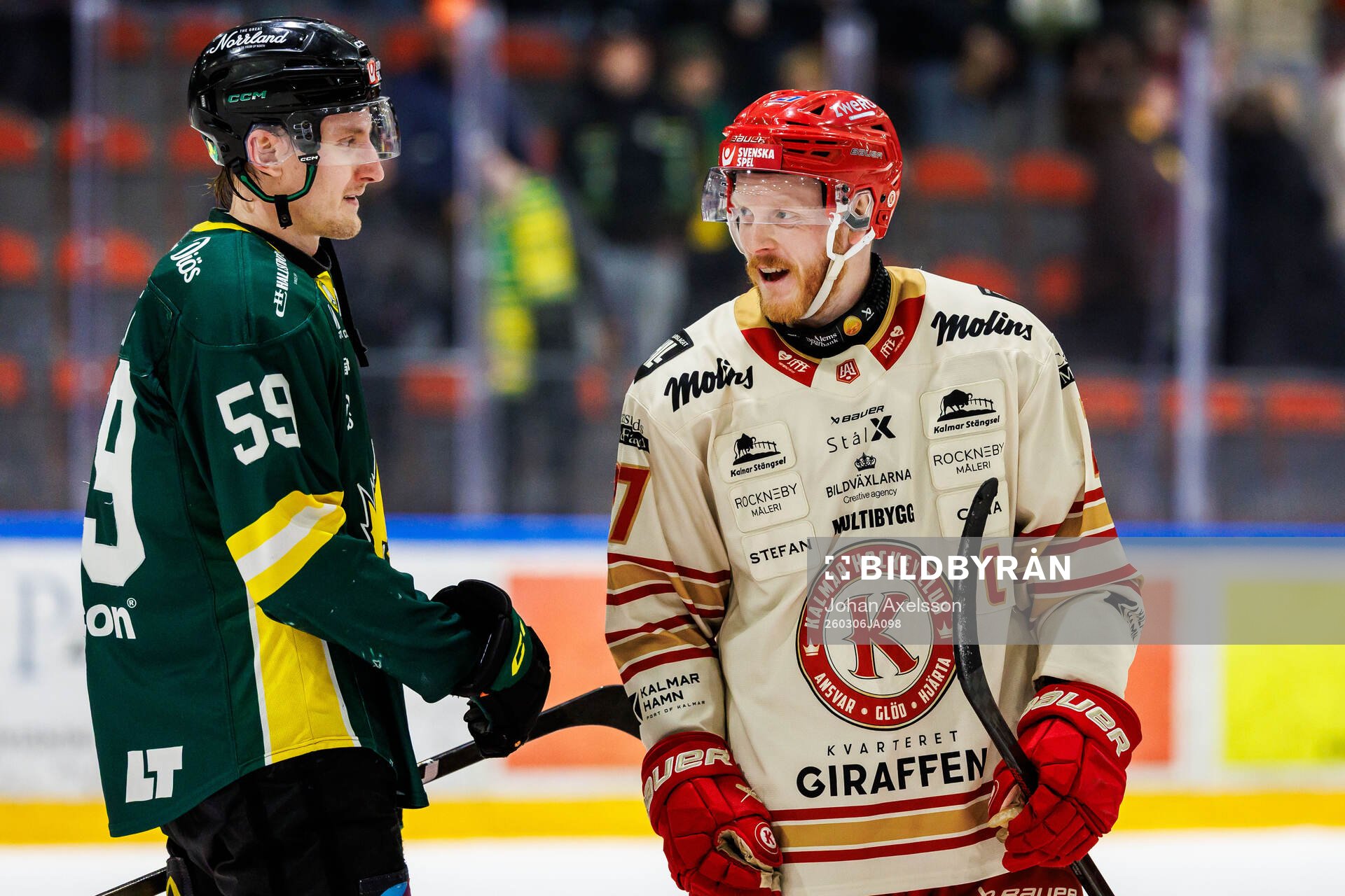 Östersunds Anton Klint och Kalmars Henrik Nilsson