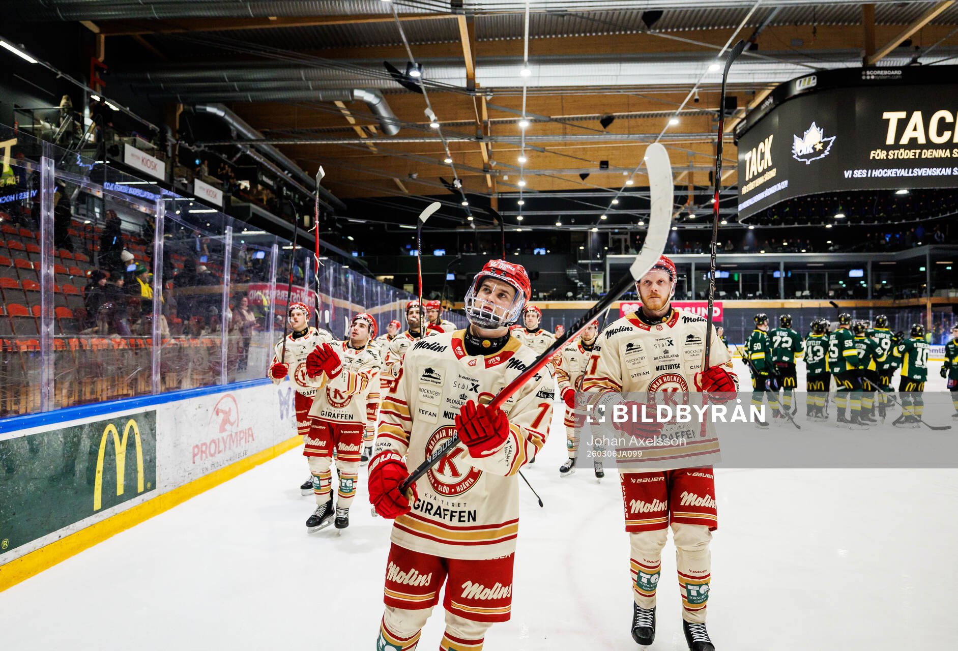 Kalmars Valdemar Johansson jublar
