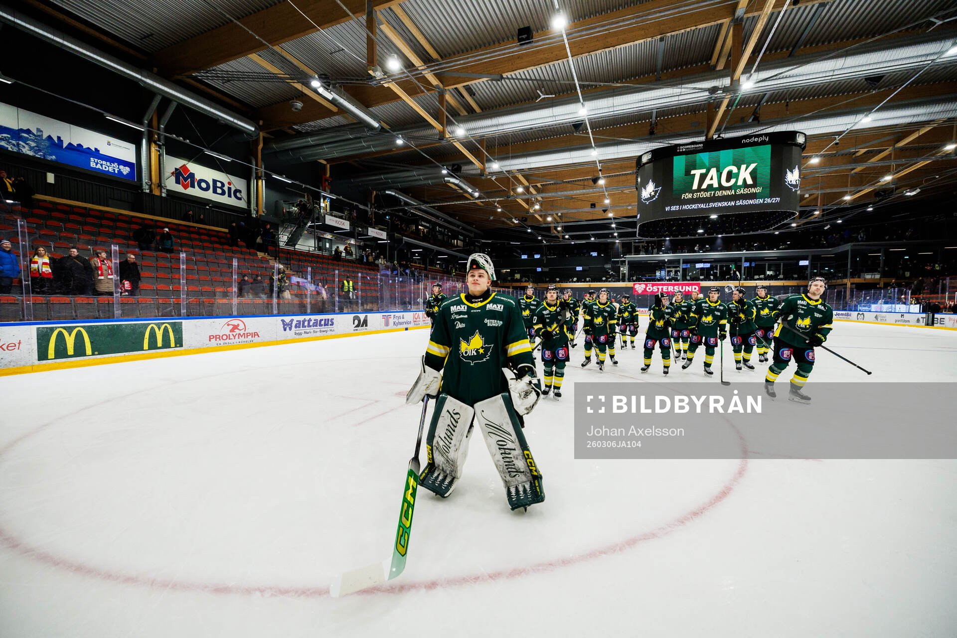 Östersunds målvakt Carl Lidö