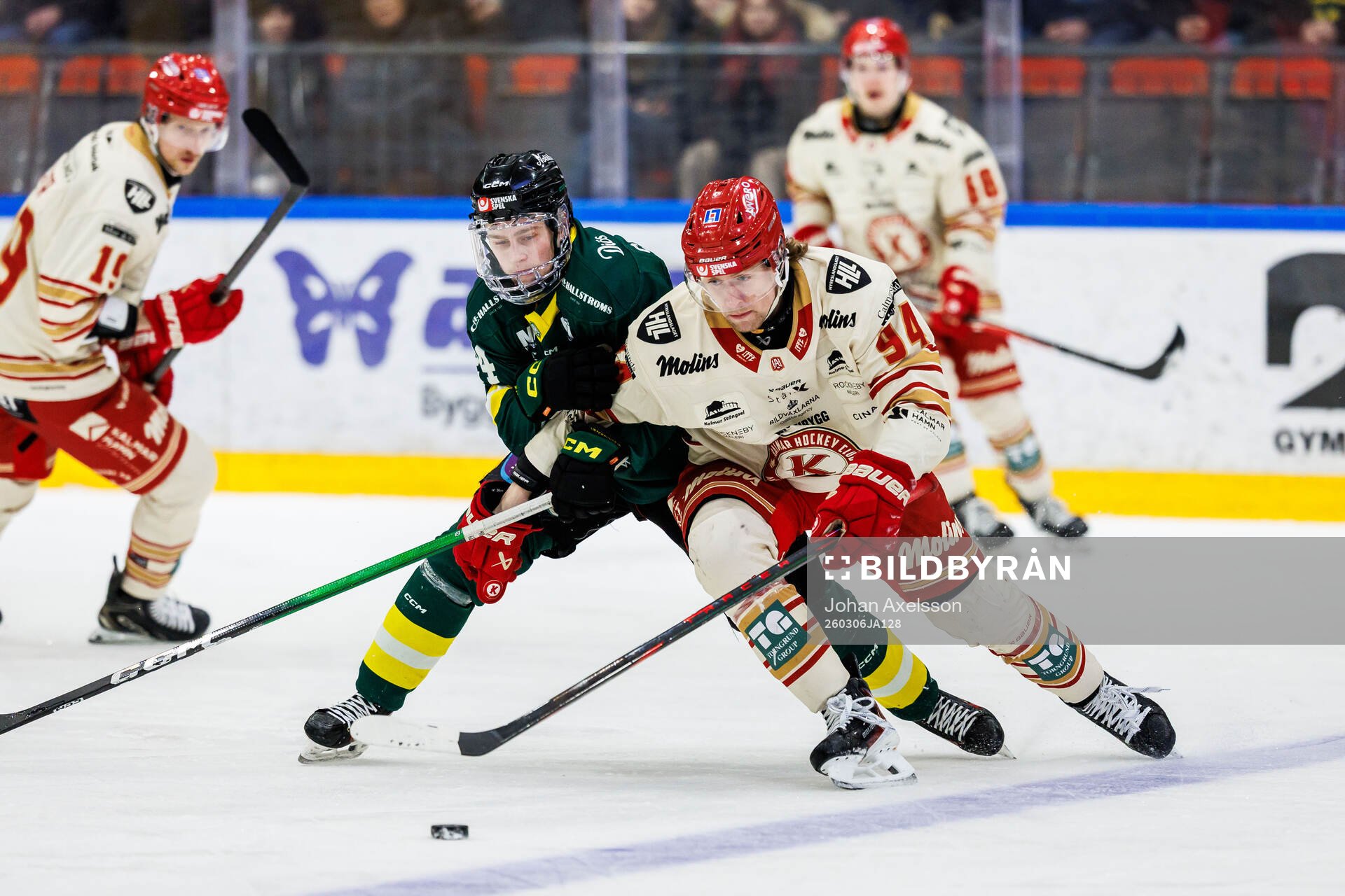 Östersunds Lukas Sagranden och Kalmars Albin Storm