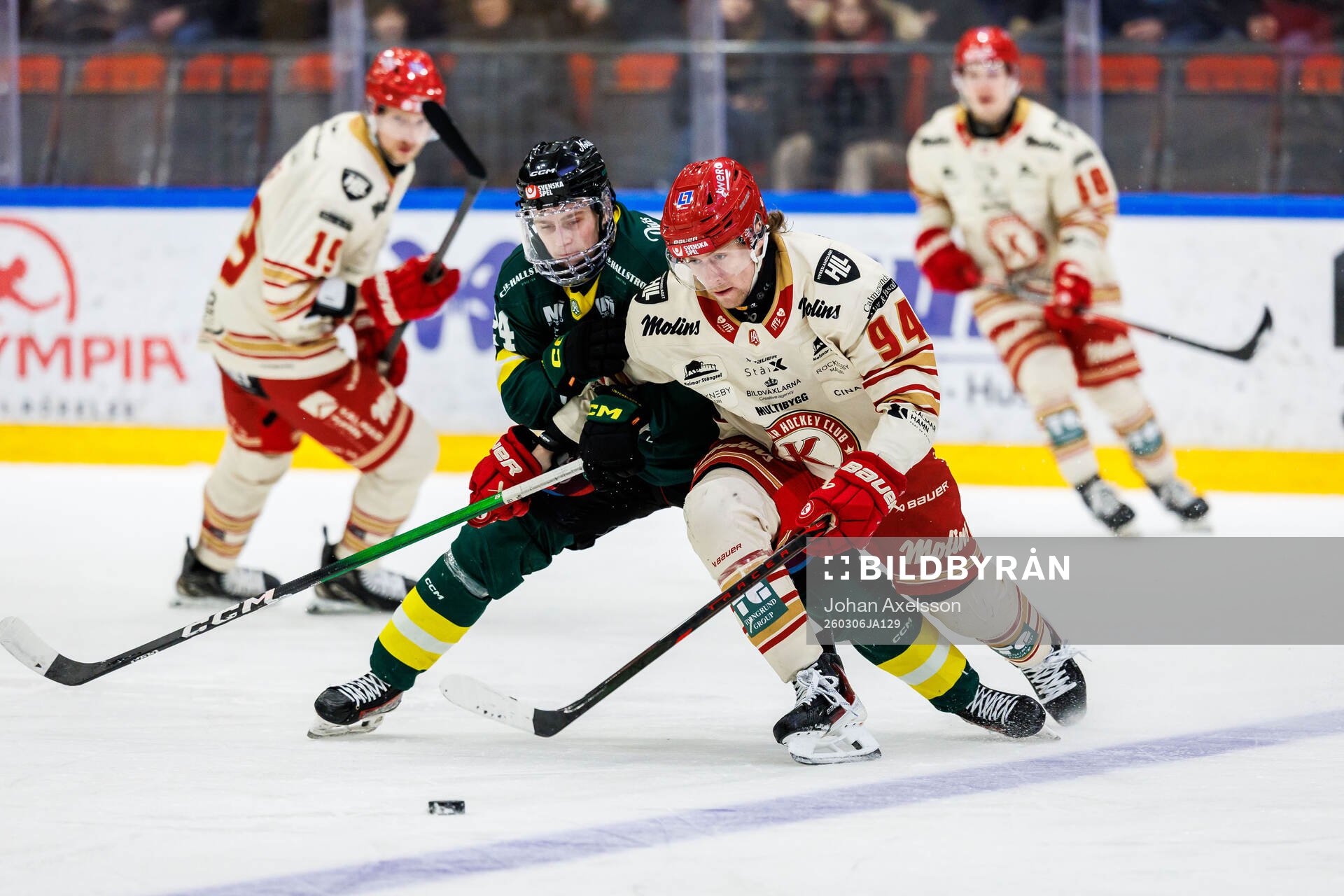 Östersunds Lukas Sagranden och Kalmars Albin Storm