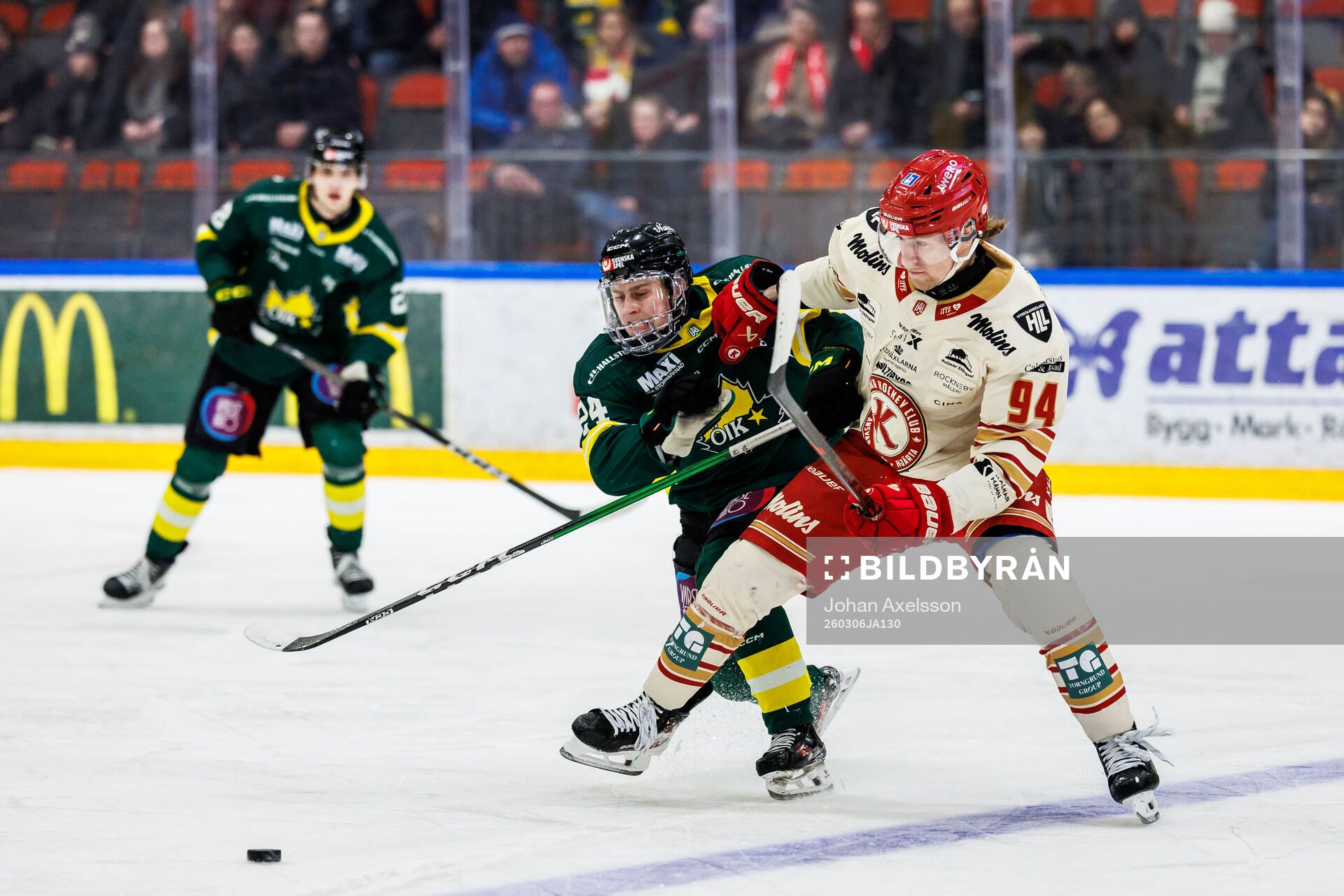 Östersunds Lukas Sagranden och Kalmars Albin Storm