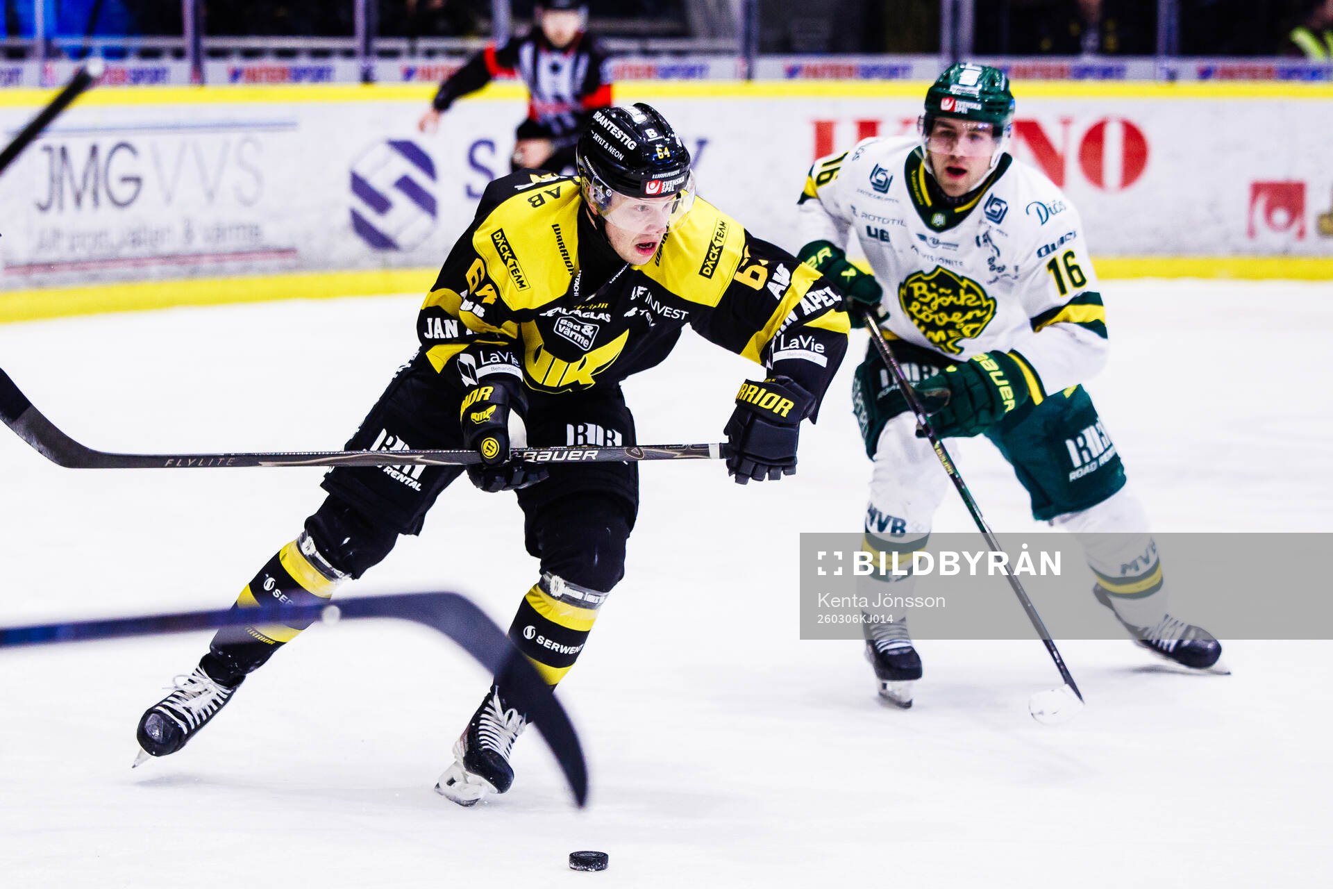 Västerås David Madsen och Björklövens Gustaf Kangas