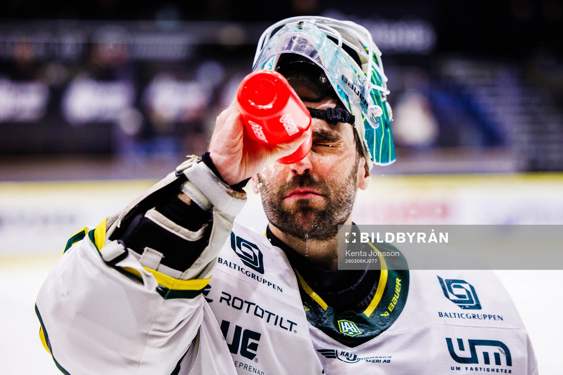 Björklövens målvakt Frans Tuohimaa