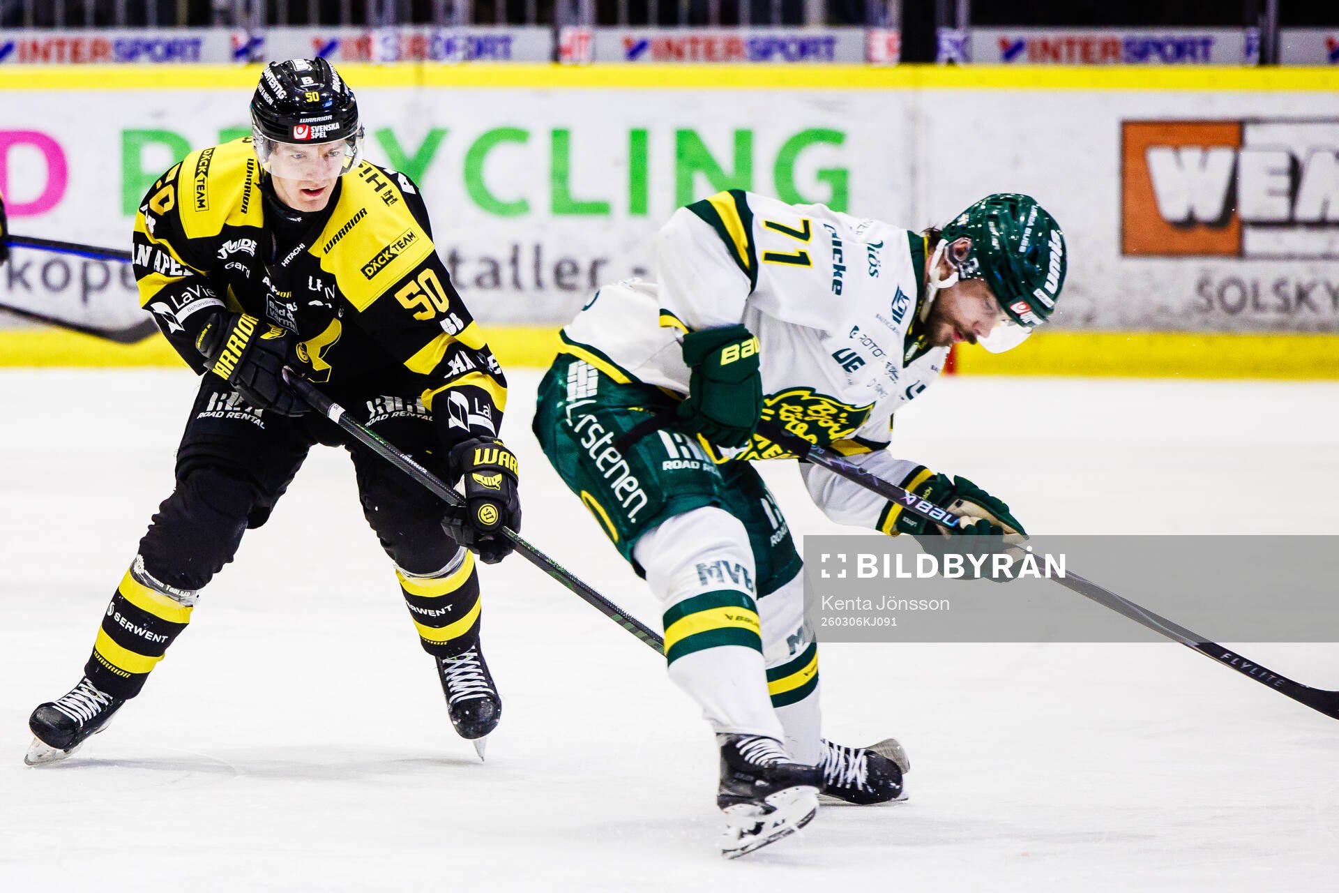 Västerås Veikko Loimaranta och Björklövens Gustav