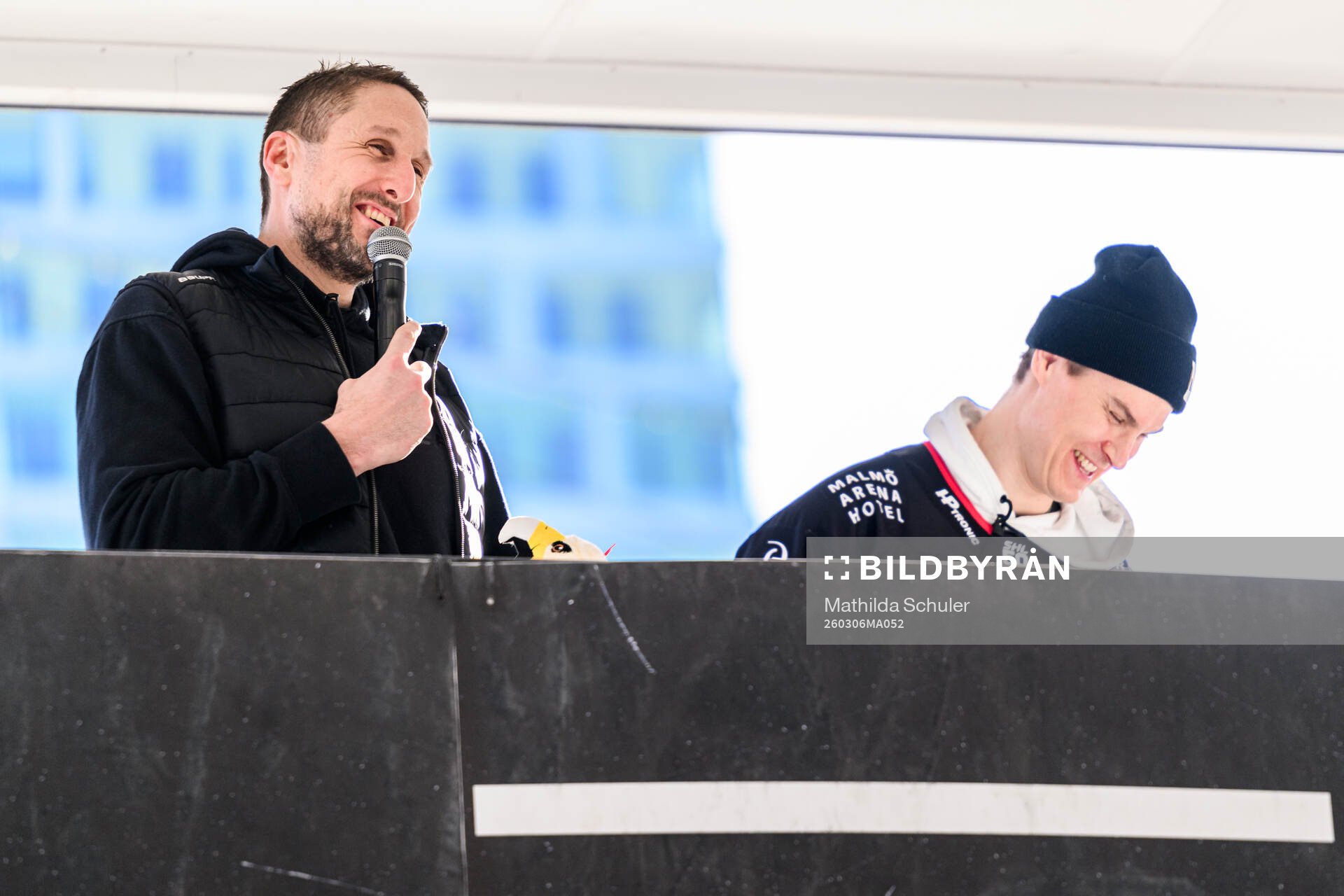 Malmö Redhawks tränare Tomas Kollar och Fredrik