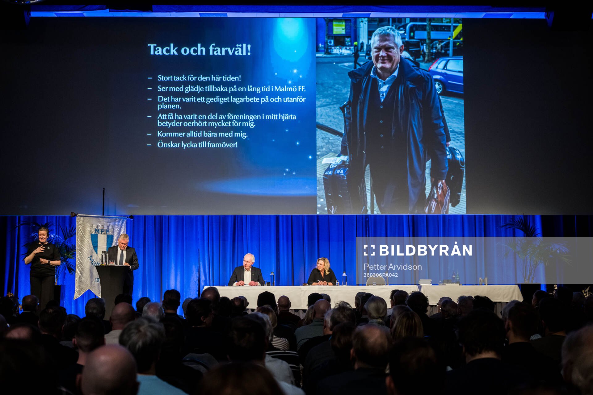 Avgående ordförande Anders Pålsson