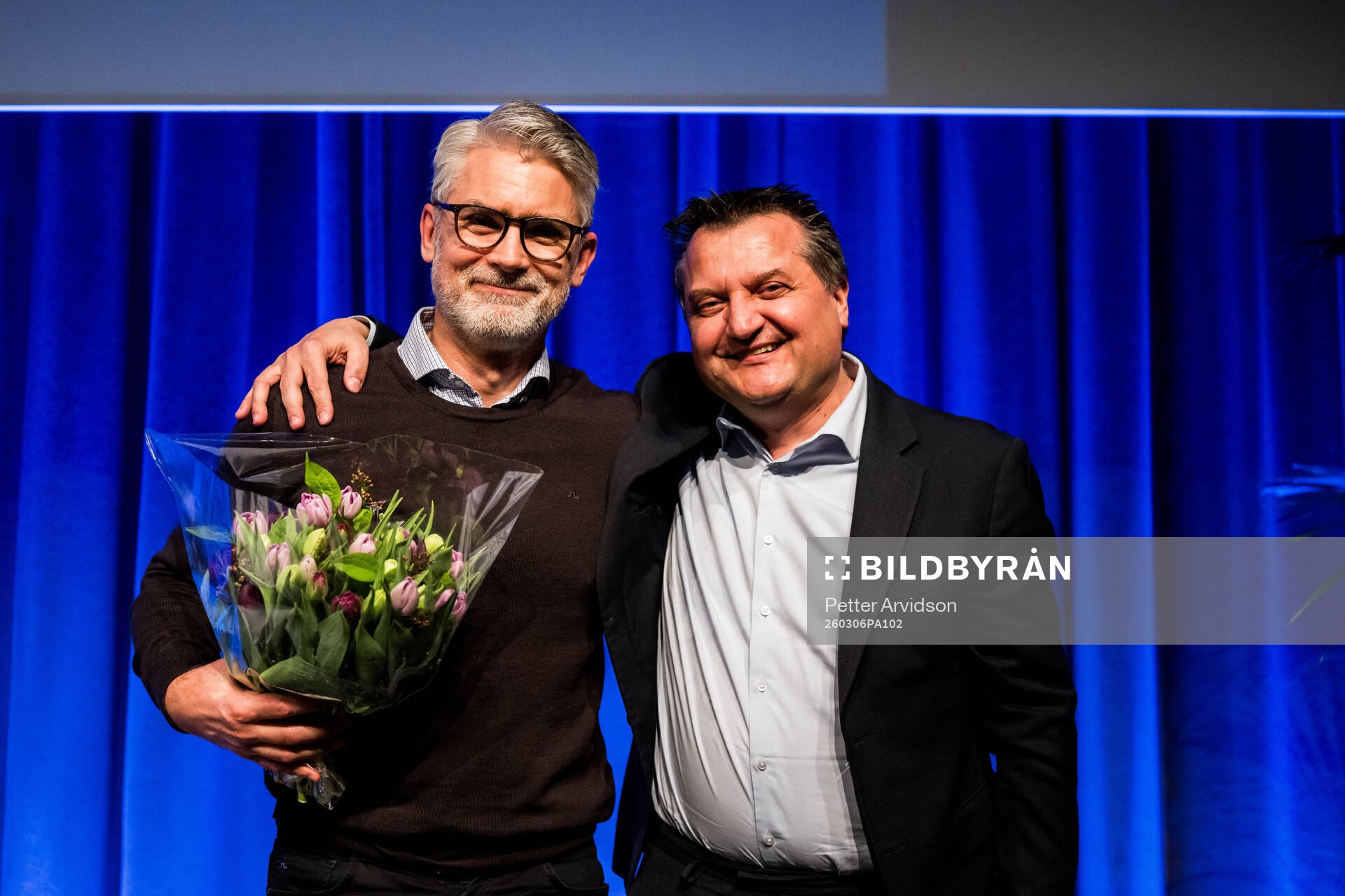 Avgående VD Niclas Carlnén och ordförande Zlatko Rihter