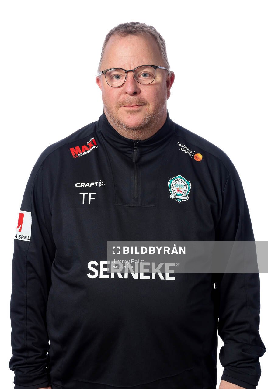 Alingsås lagledare Thomas Fallqvist